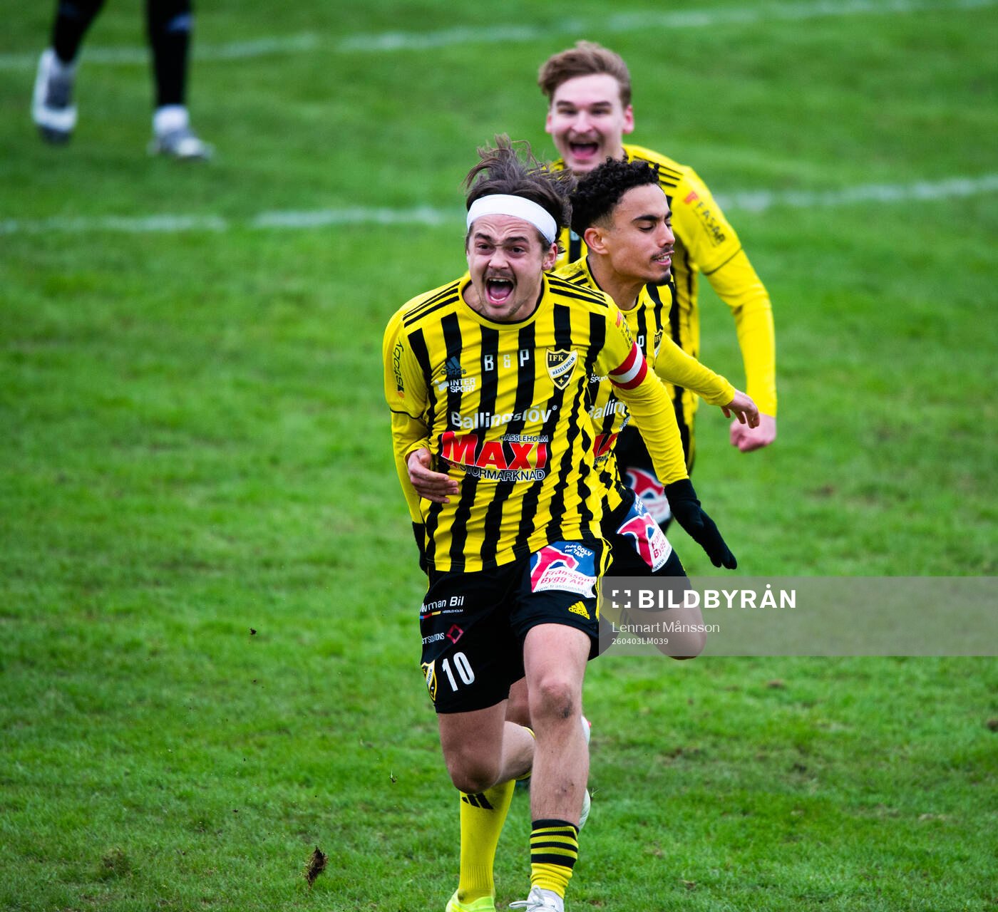 IFK Hässleholms Gustaf Winroth har kvitterat i 98e minuten