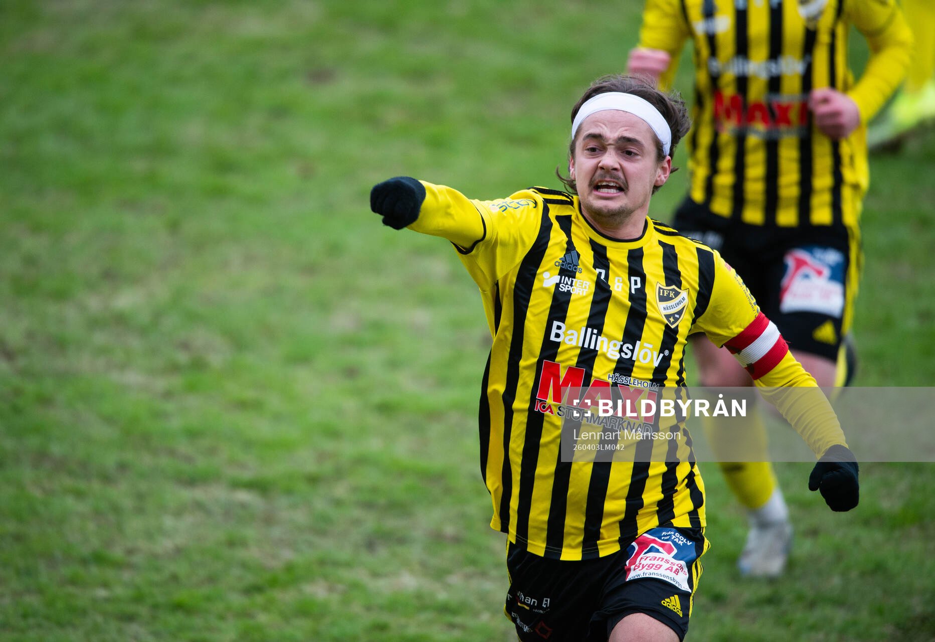 IFK Hässleholms Gustaf Winroth har kvitterat i 98e minuten