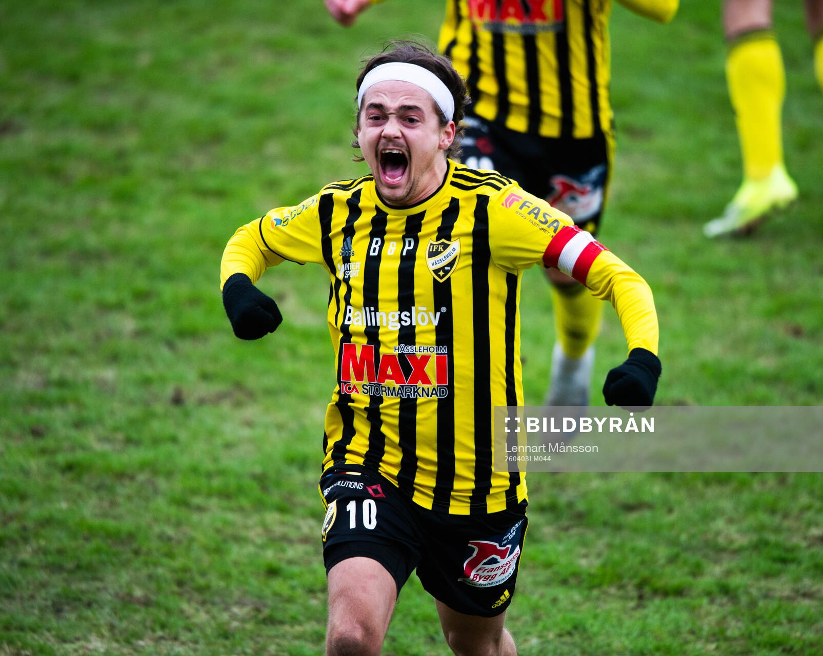IFK Hässleholms Gustaf Winroth har kvitterat i 98e minuten