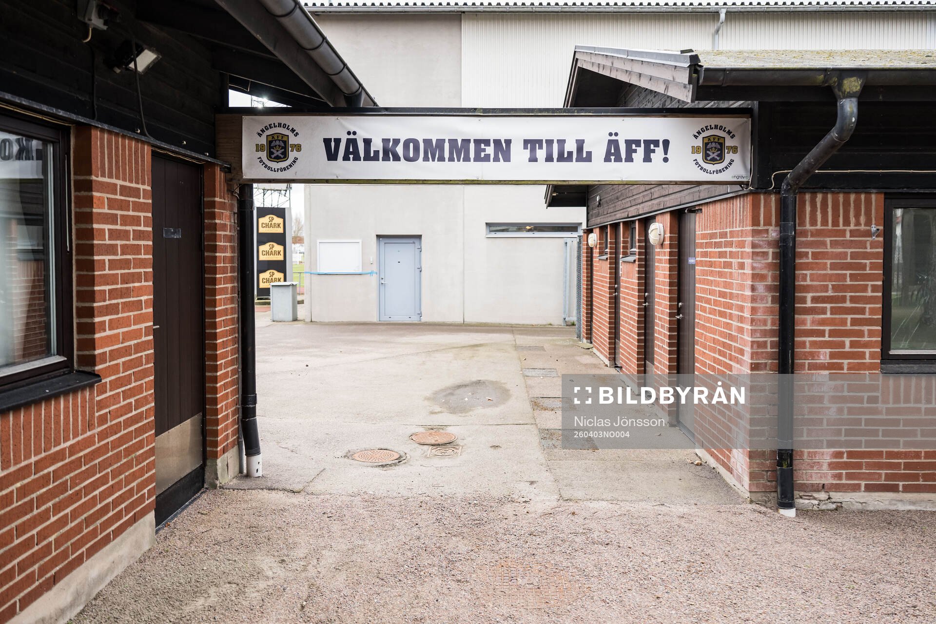 Skylt med texten”Välkommen till ÄFF”