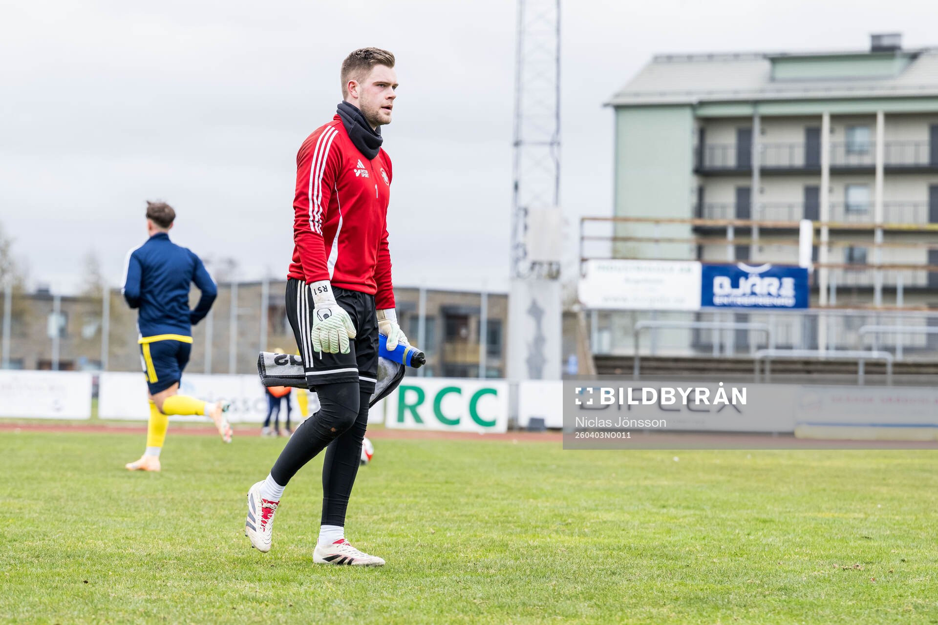 Ängelholms målvakt Robin Streifert