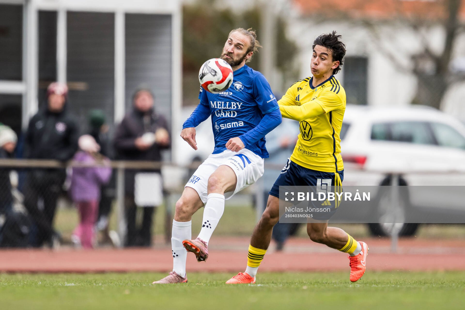 Trelleborgs Oskar Sverrisson och Ängelholms Nils
