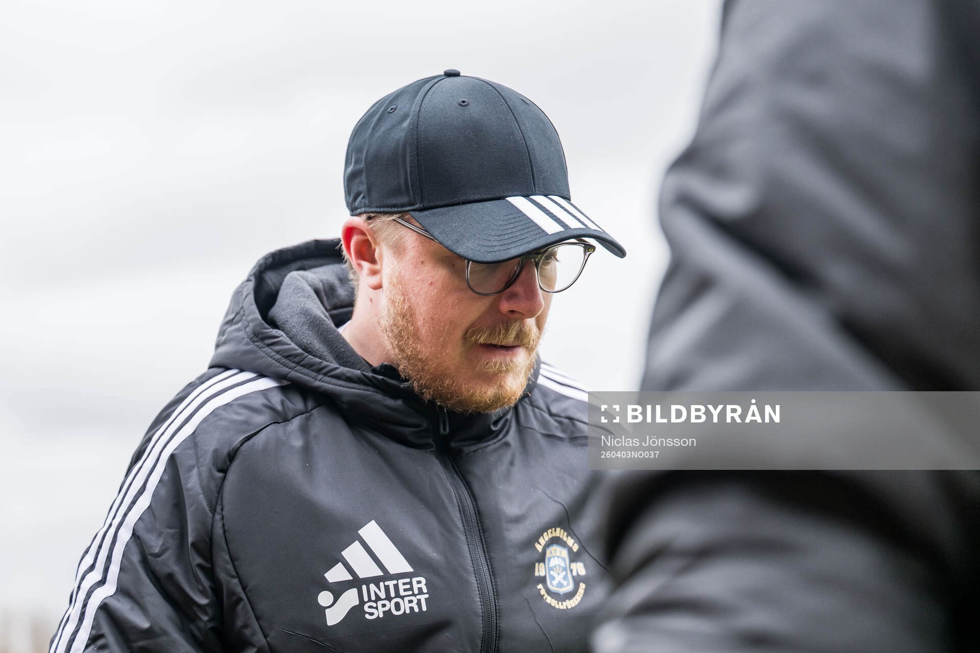 Ängelholms tränare Tim Hallén