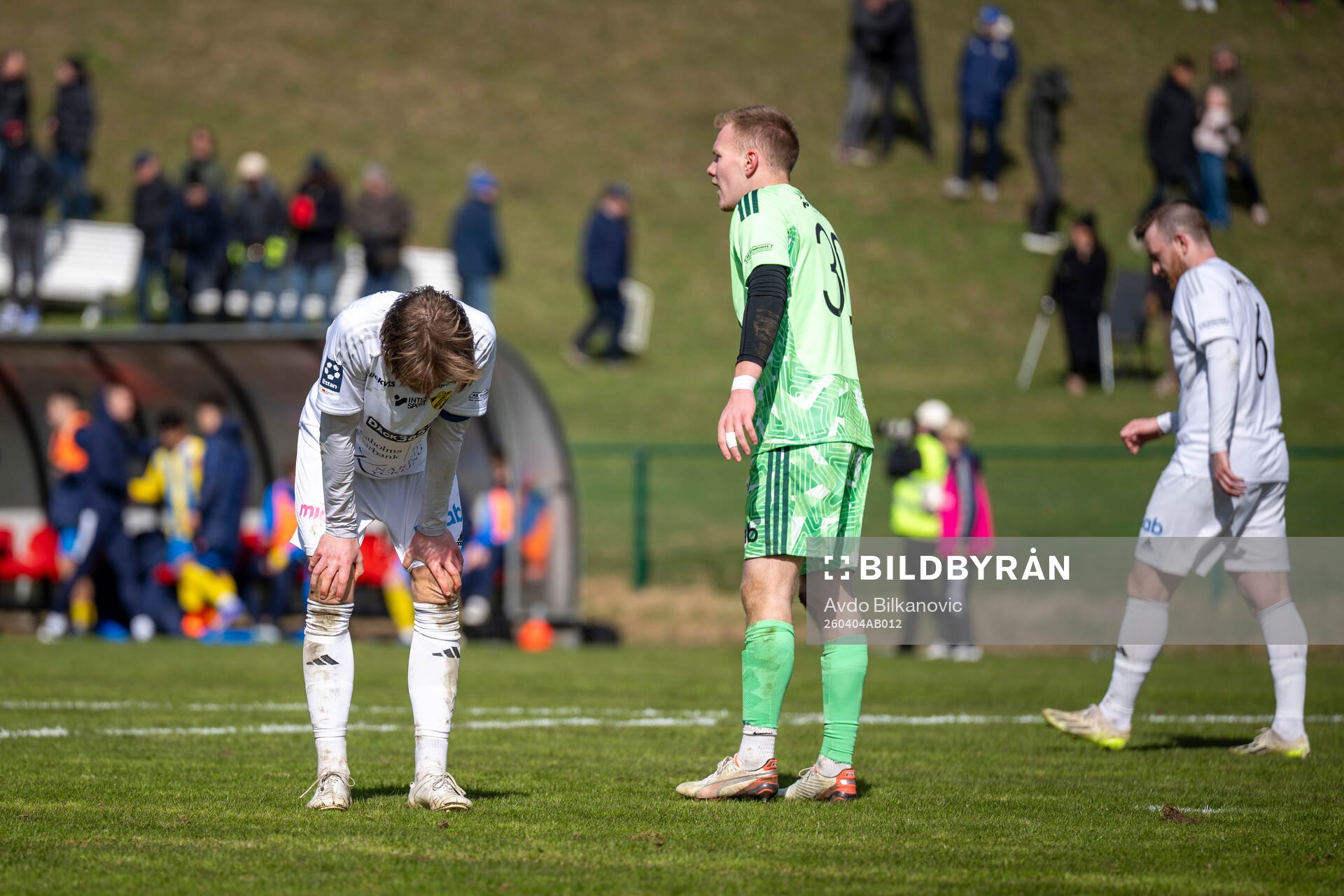 Laholms FKs spelare deppar