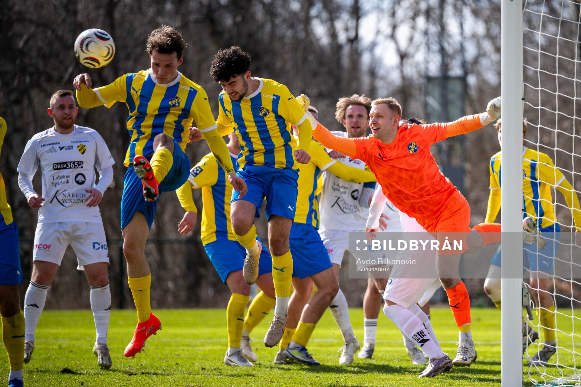 Eskilsminnes målvakt Ian Pettersson