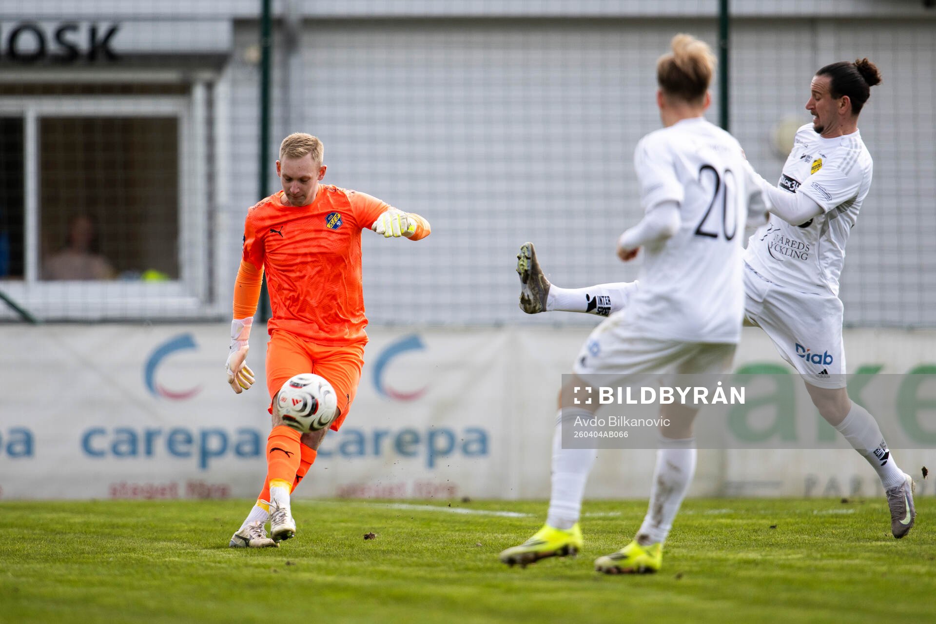 Eskilsminnes målvakt Ian Pettersson