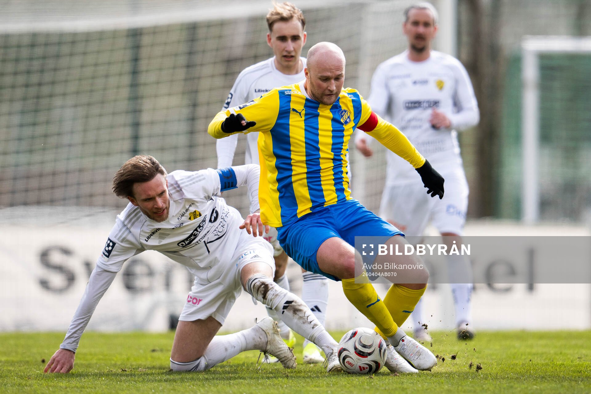 Eskilsminnes Christian Ljungberg och Laholms FKs Lucas