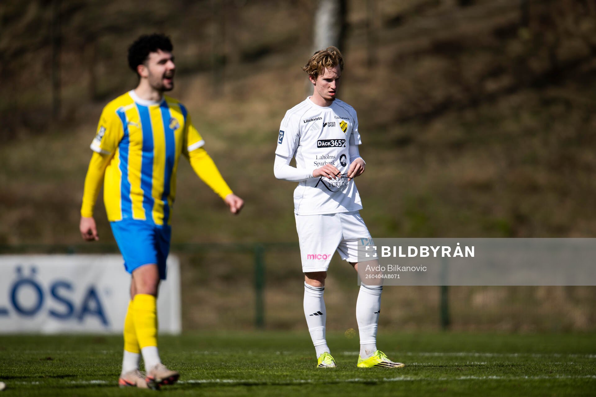 Laholms FKs spelare deppar
