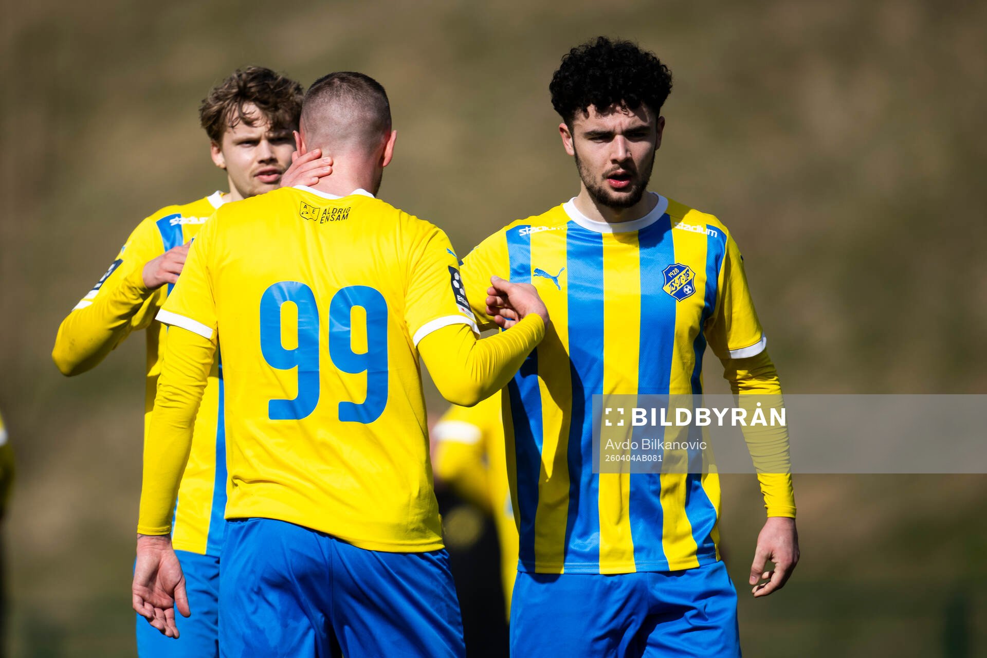 Eskilsminnes Casper Seger och Egon Kurtulus jublar