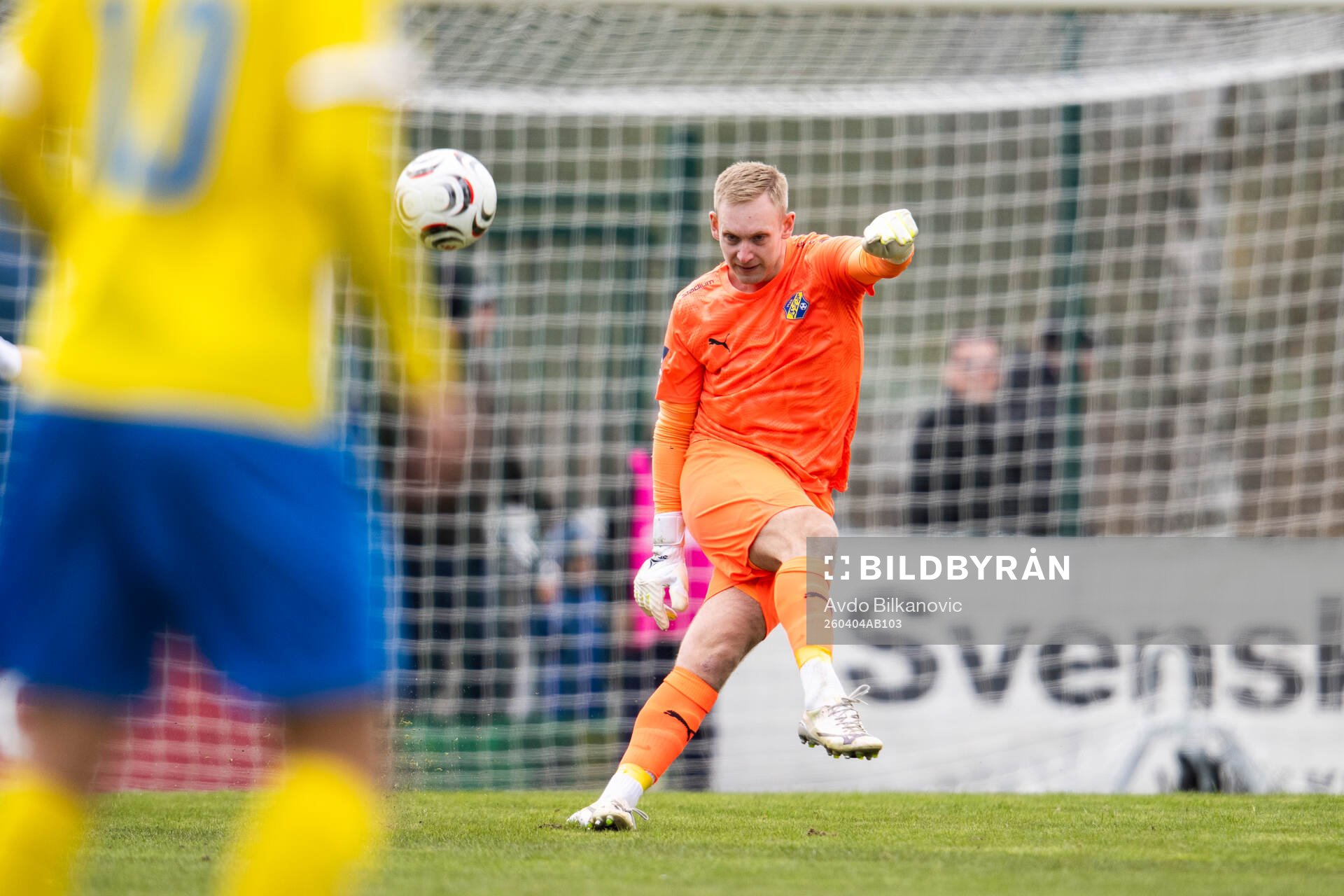 Eskilsminnes målvakt Ian Pettersson