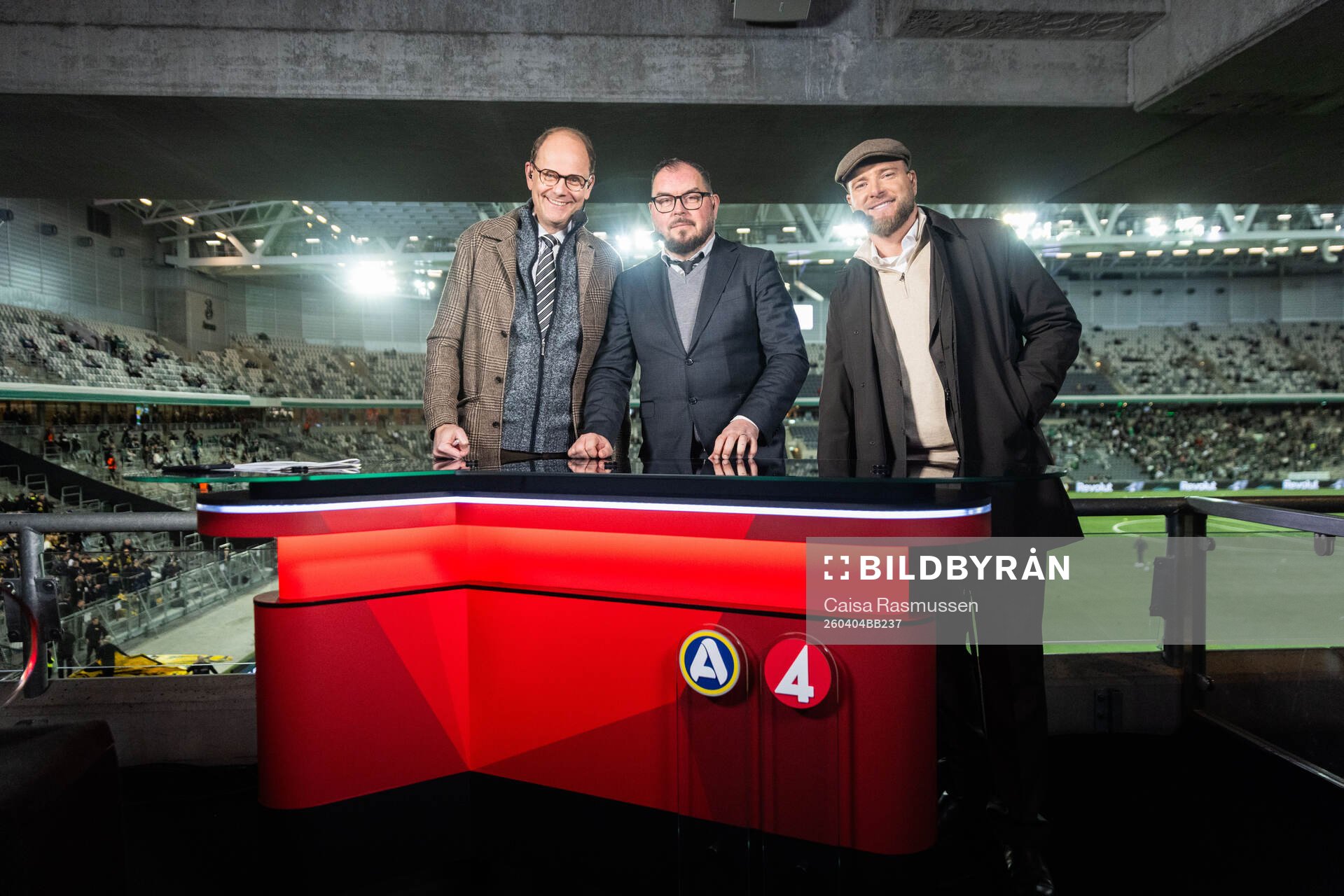 Lasse Granqvist, Alexander Axén och John Guidetti,