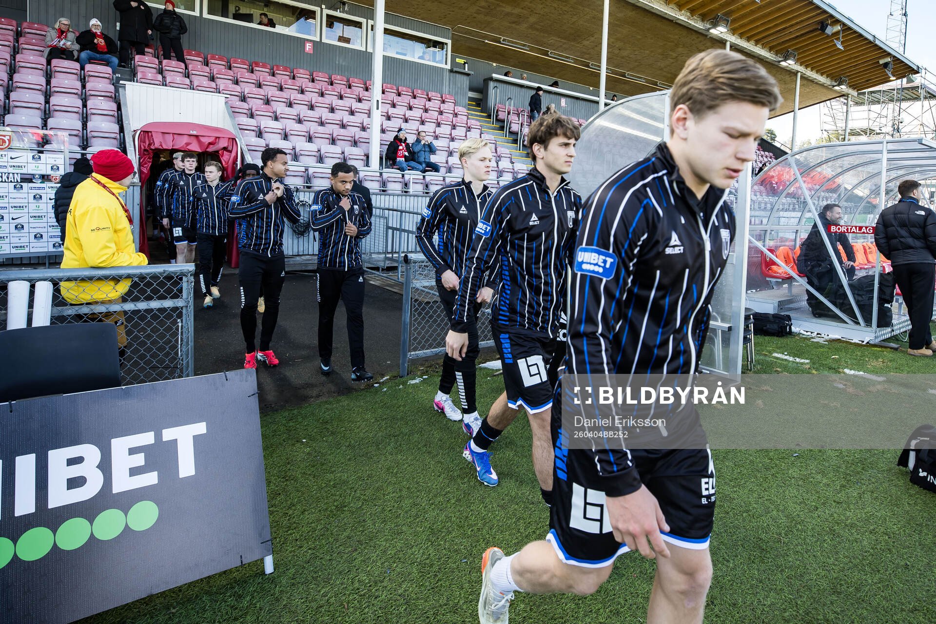 Sirius spelare på väg in