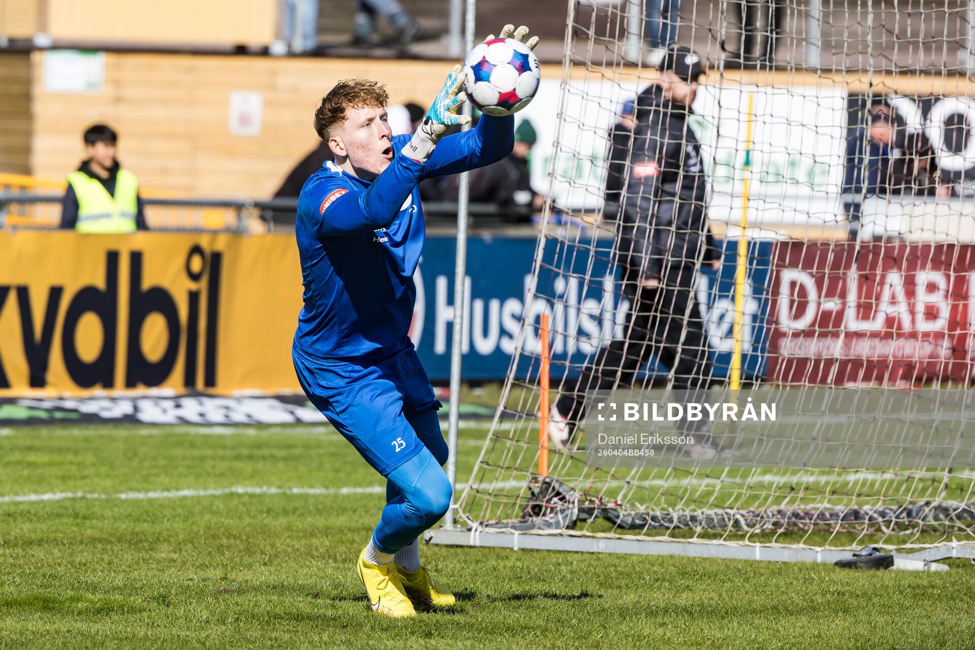 Degerfors målvakt Rasmus Forsell
