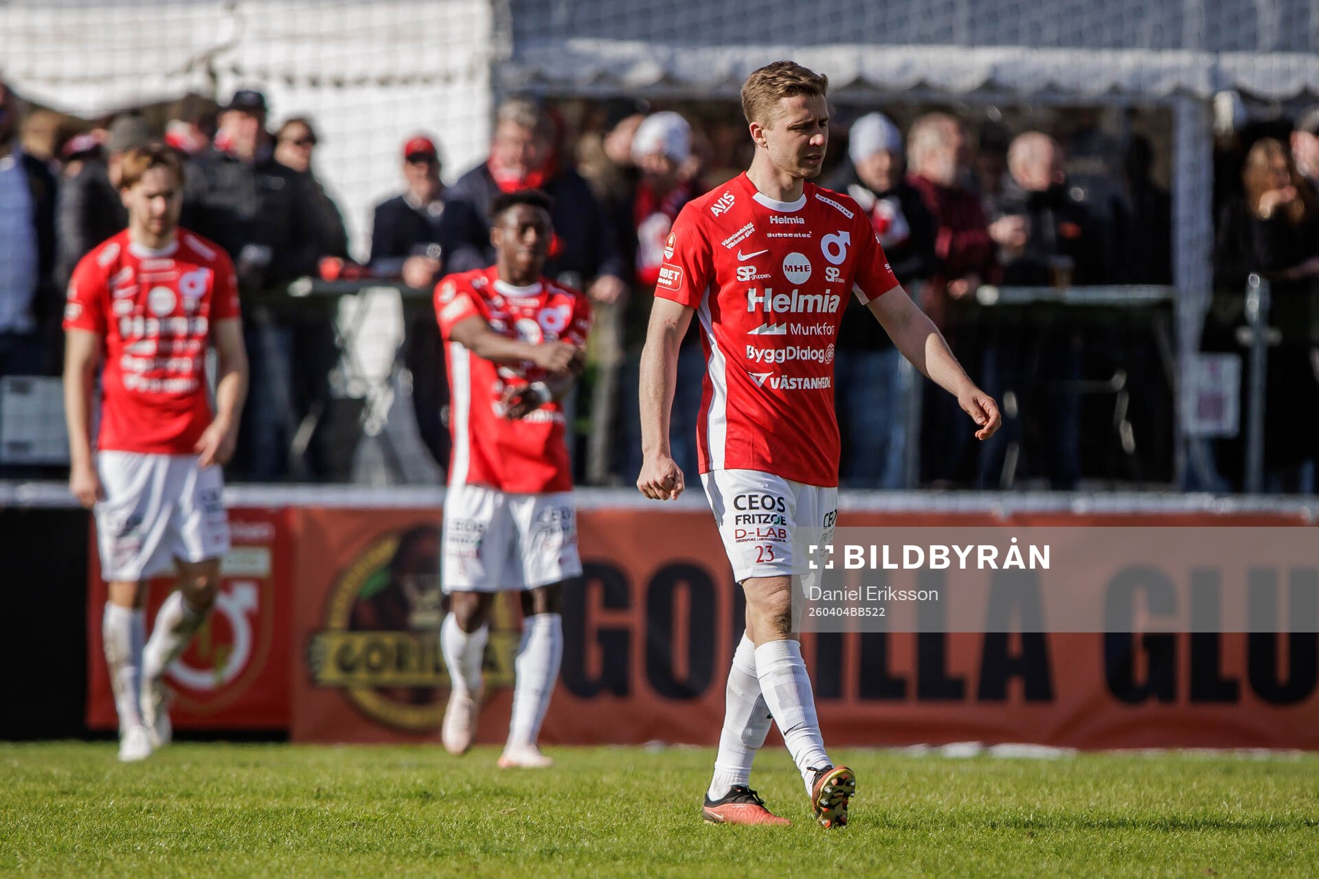 Degerfors spelare deppar