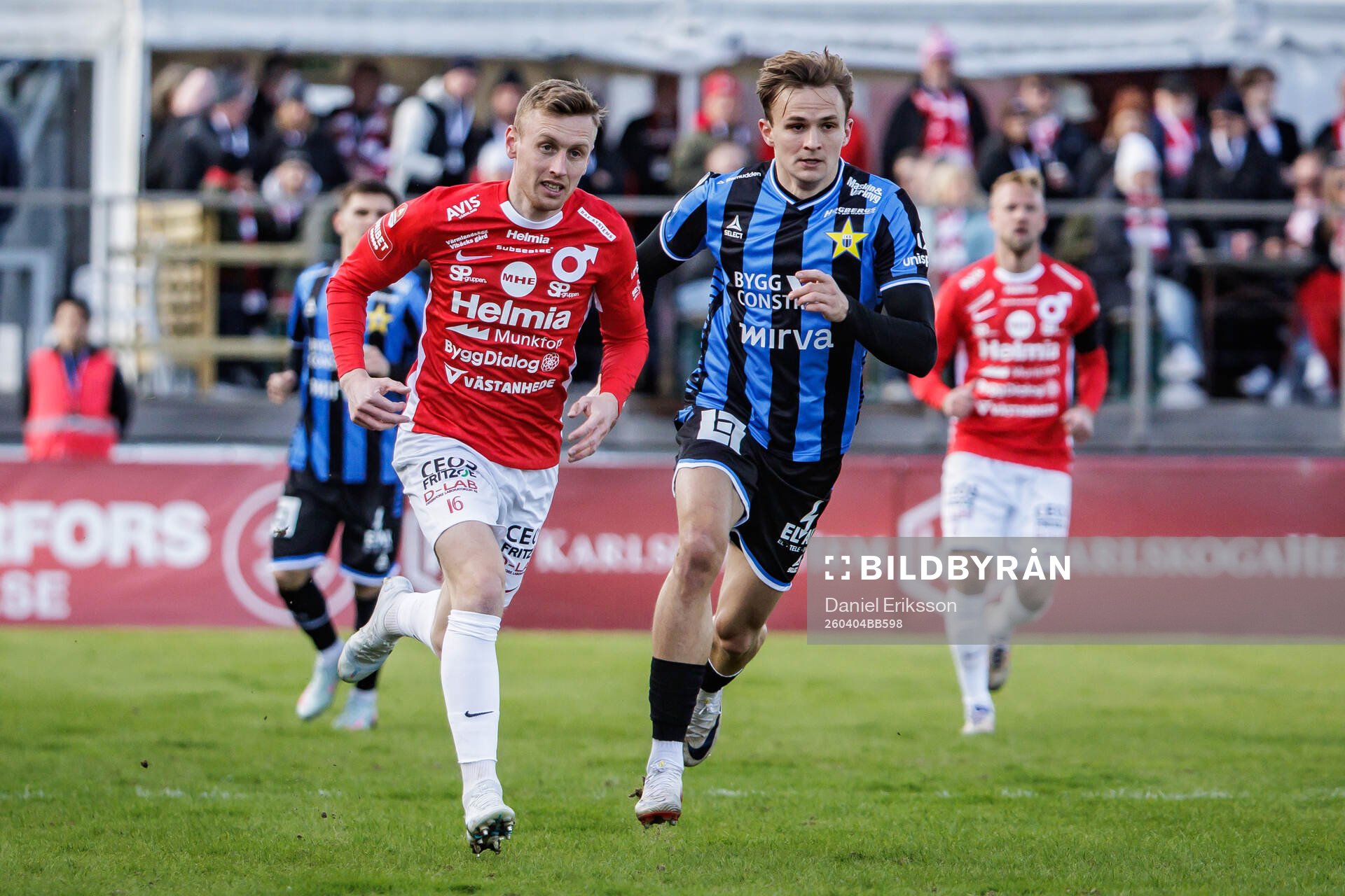 Degerfors Sebastian Ohlsson och Sirius Oscar Krusnell