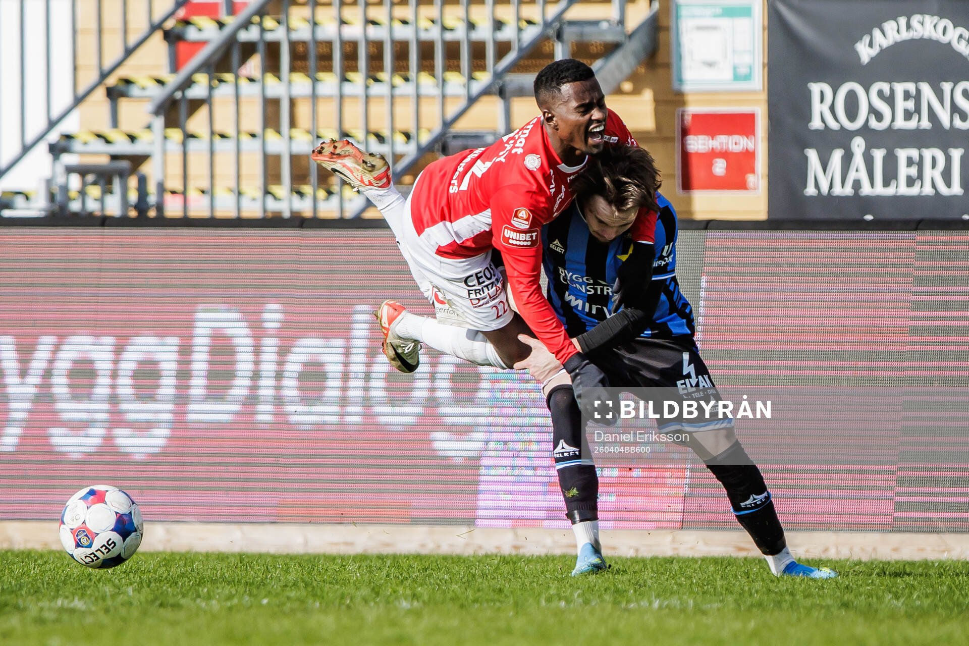 Degerfors Nahom Netabay och Sirius Neo Jönsson