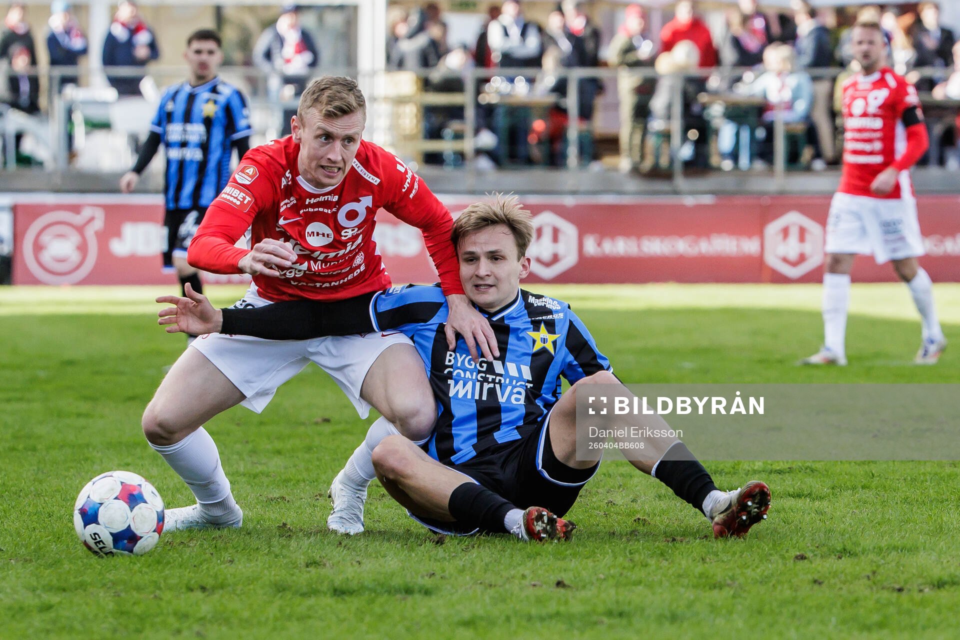 Degerfors Sebastian Ohlsson  och Sirius Oscar Krusnell