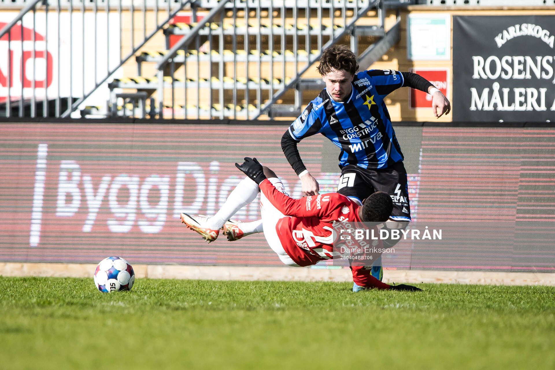 Degerfors Nahom Netabay och Sirius Neo Jönsson