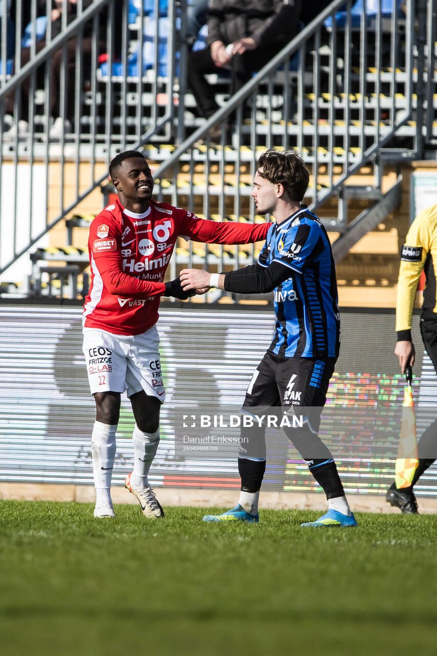 Degerfors Nahom Netabay och Sirius Neo Jönsson