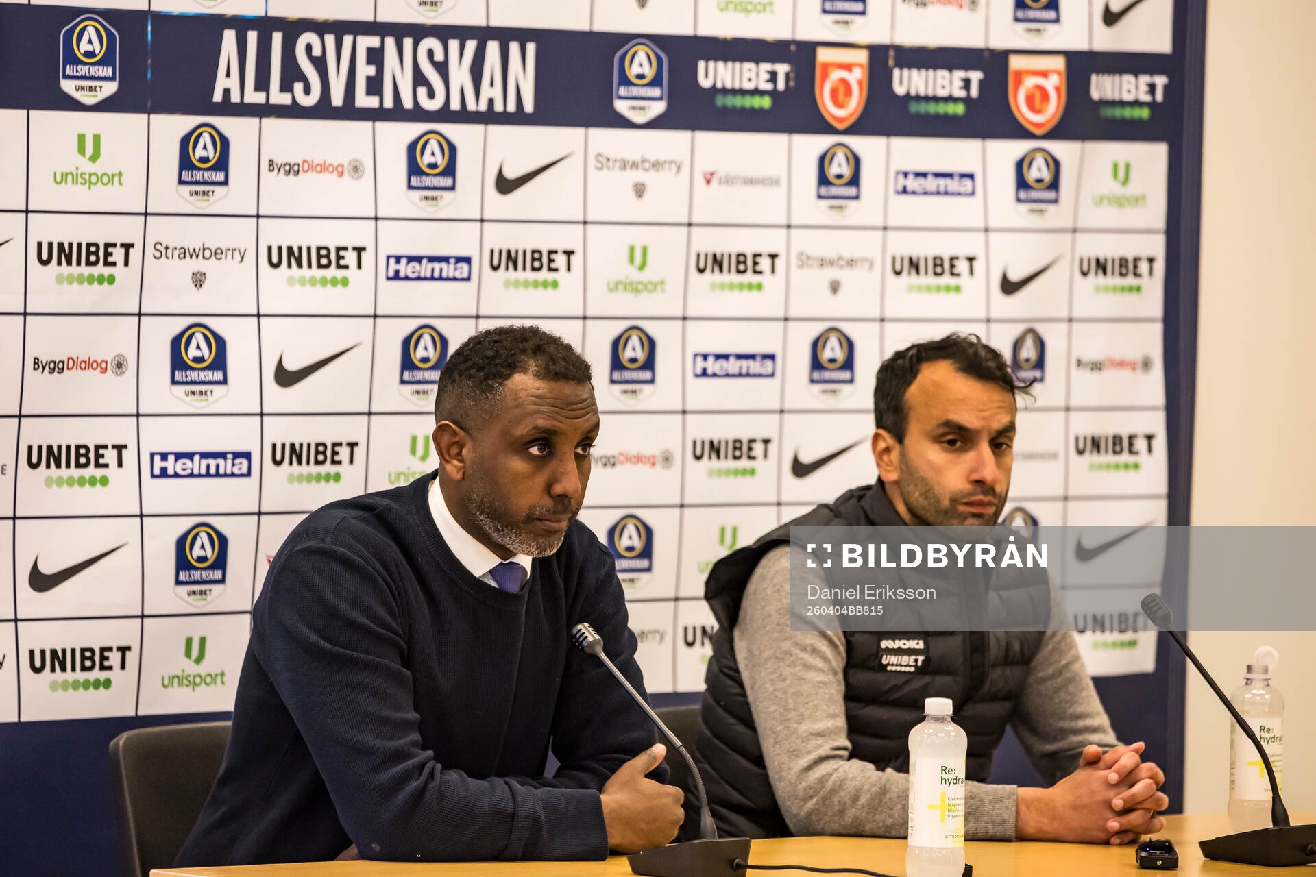 under fotbollsmatchen i Allsvenskan mellan Degerfors och