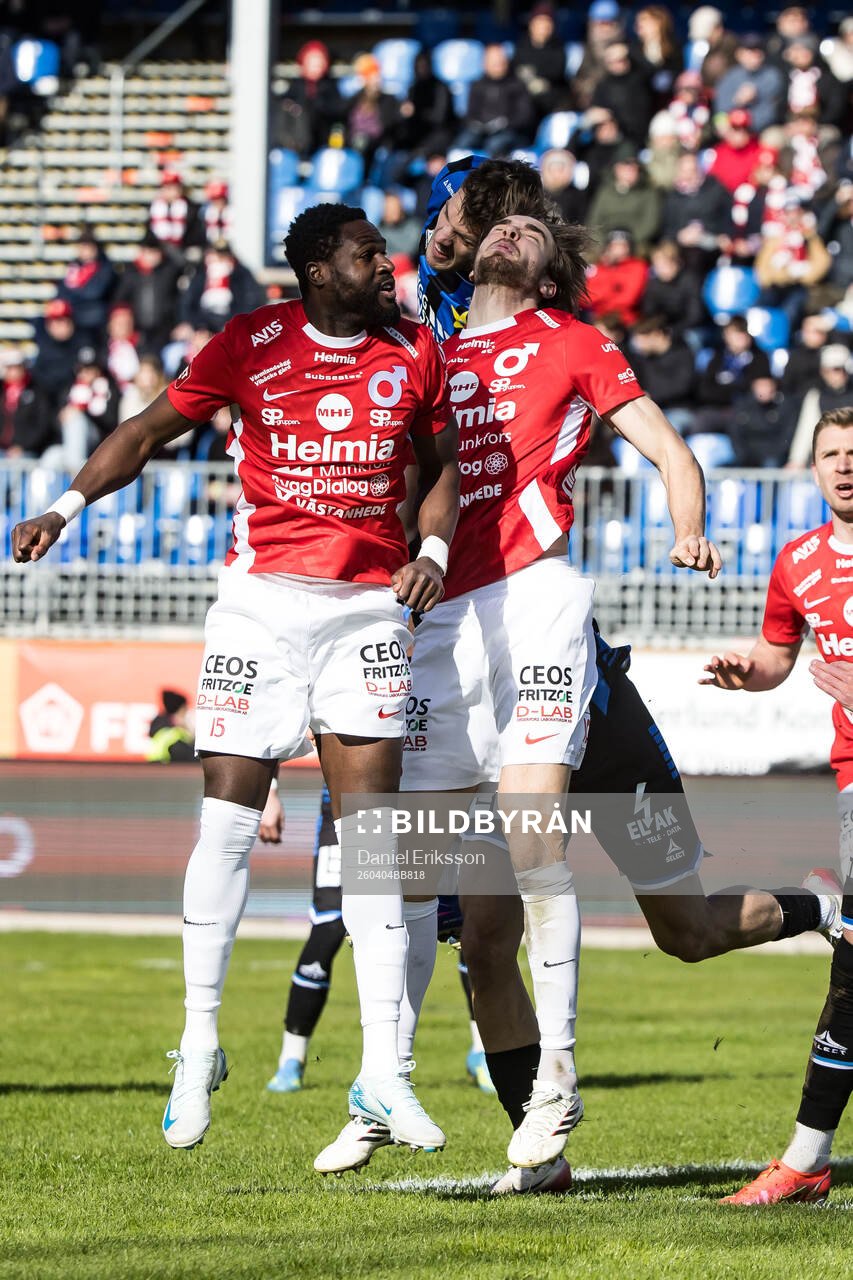 Degerfors Nasiru Moro och Juhani Pikkarainen och Sirius