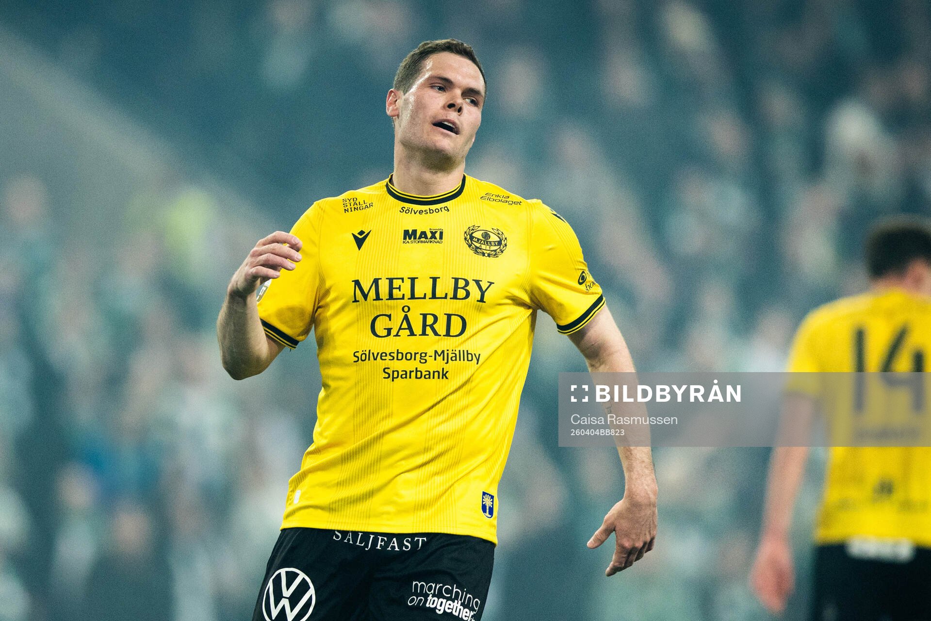 Mjällbys Jacob Bergström deppar