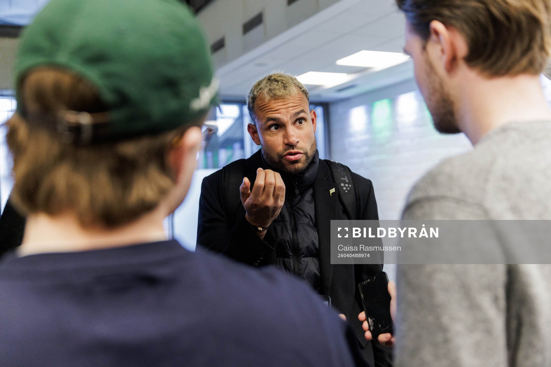 Hammarbys målvakt Warner Hahn