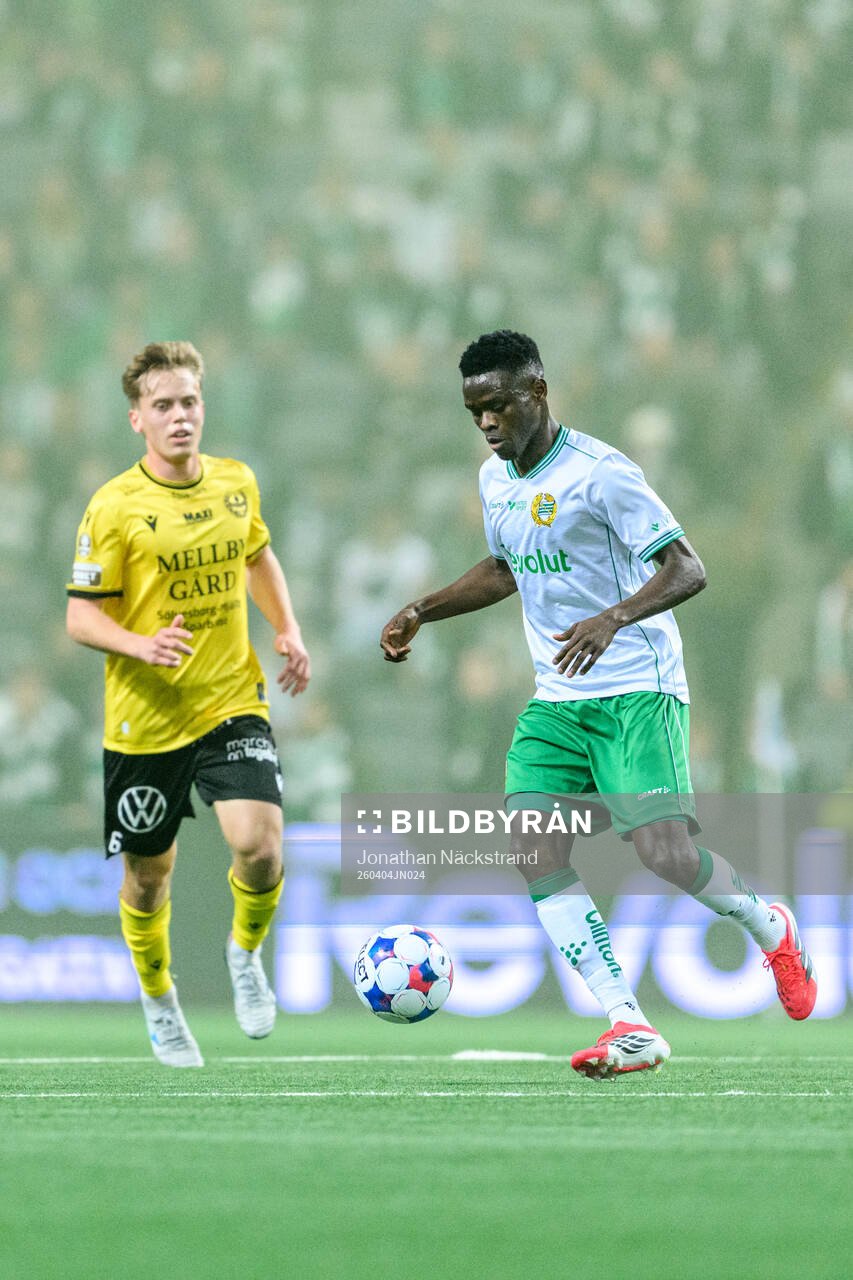 Mjällbys Ludwig Malachowski Thorell och Hammarbys Ibrahima
