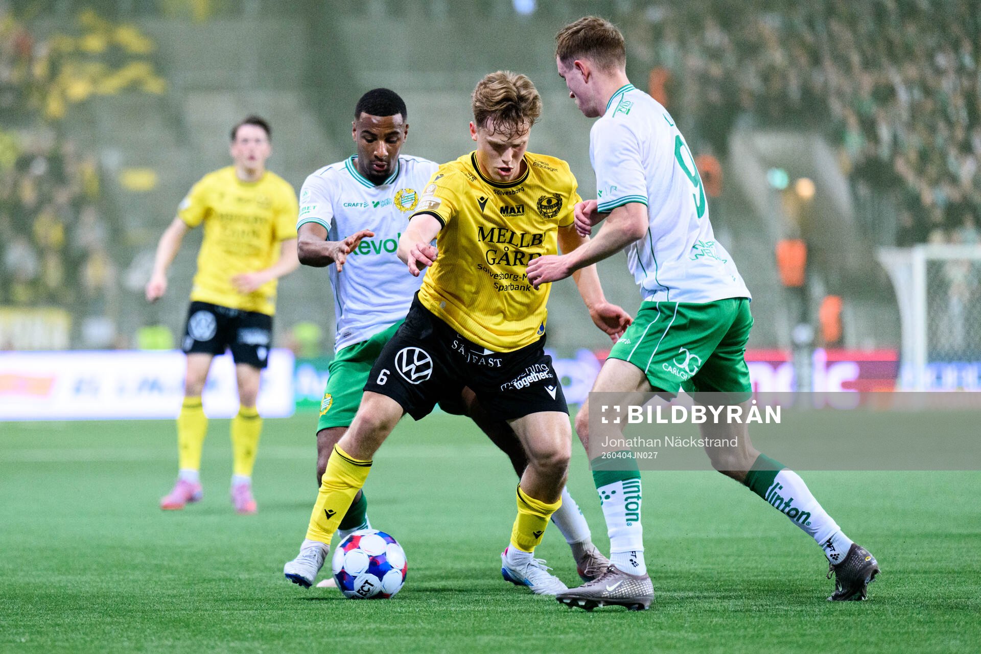Hammarbys Paulos Abraham och Victor Stange Lind och