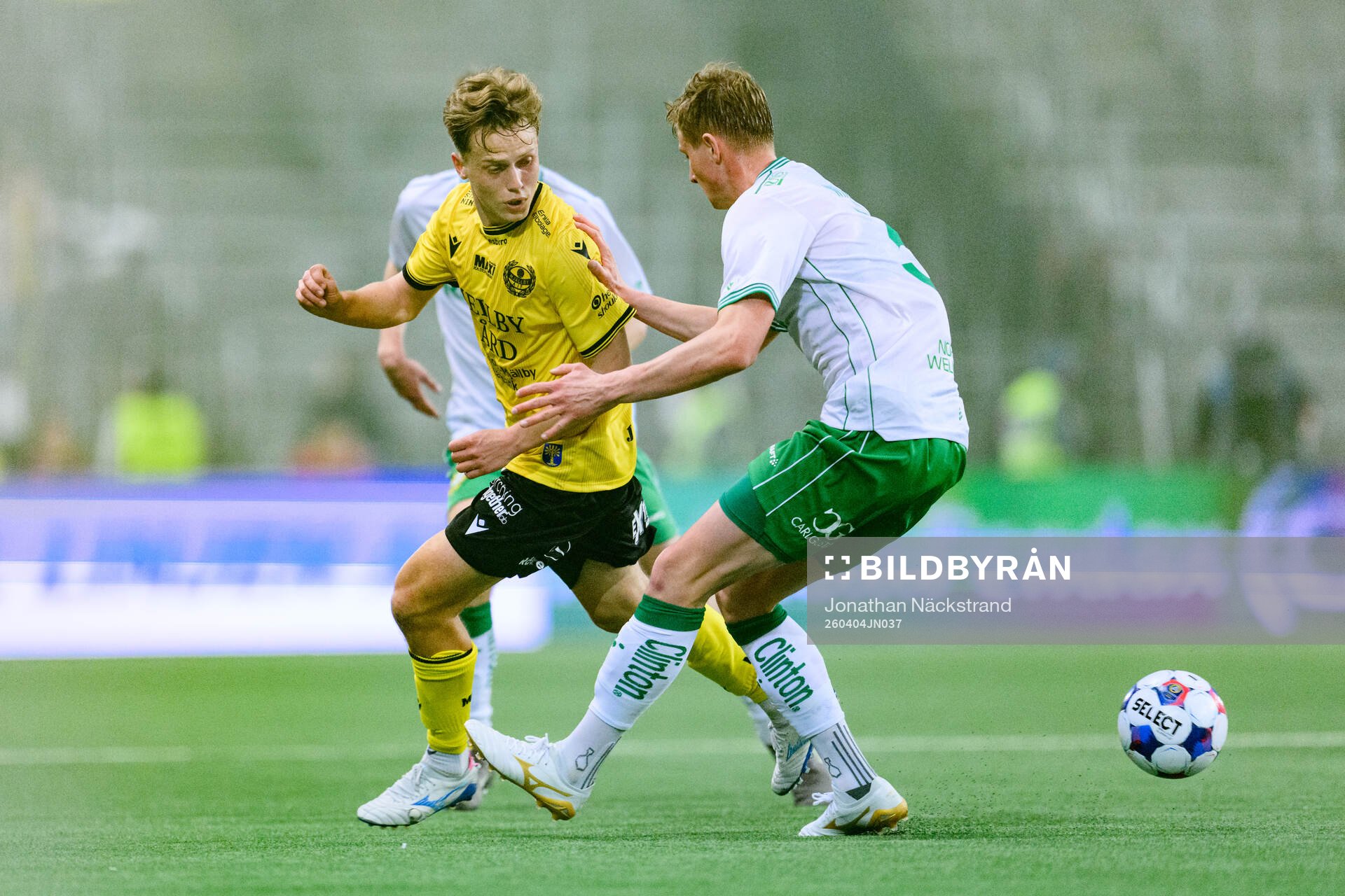 Mjällbys Ludwig Malachowski Thorell och Hammarbys Frederik