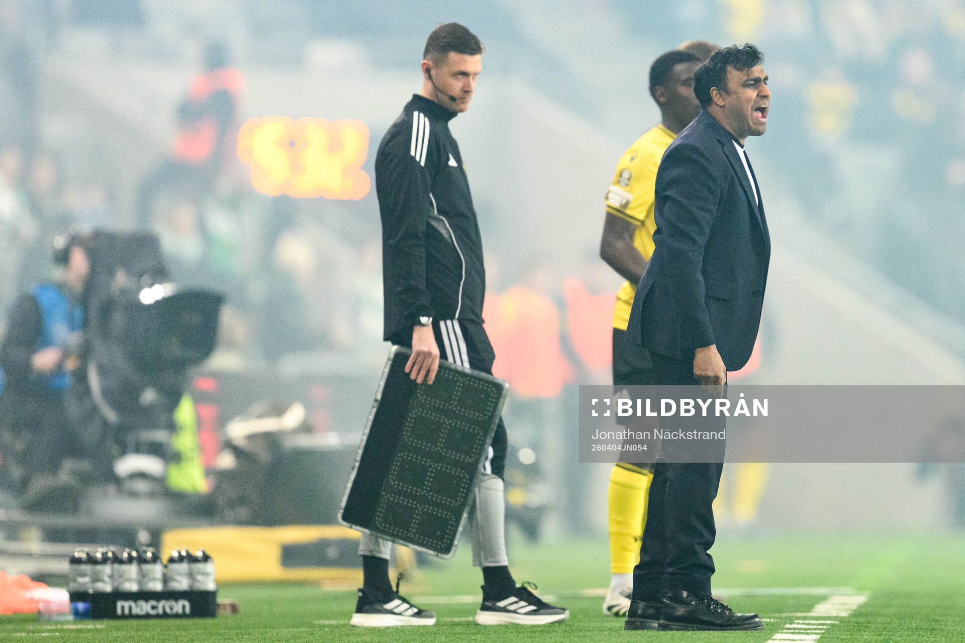 Hammarbys tränare Kalle Karlsson