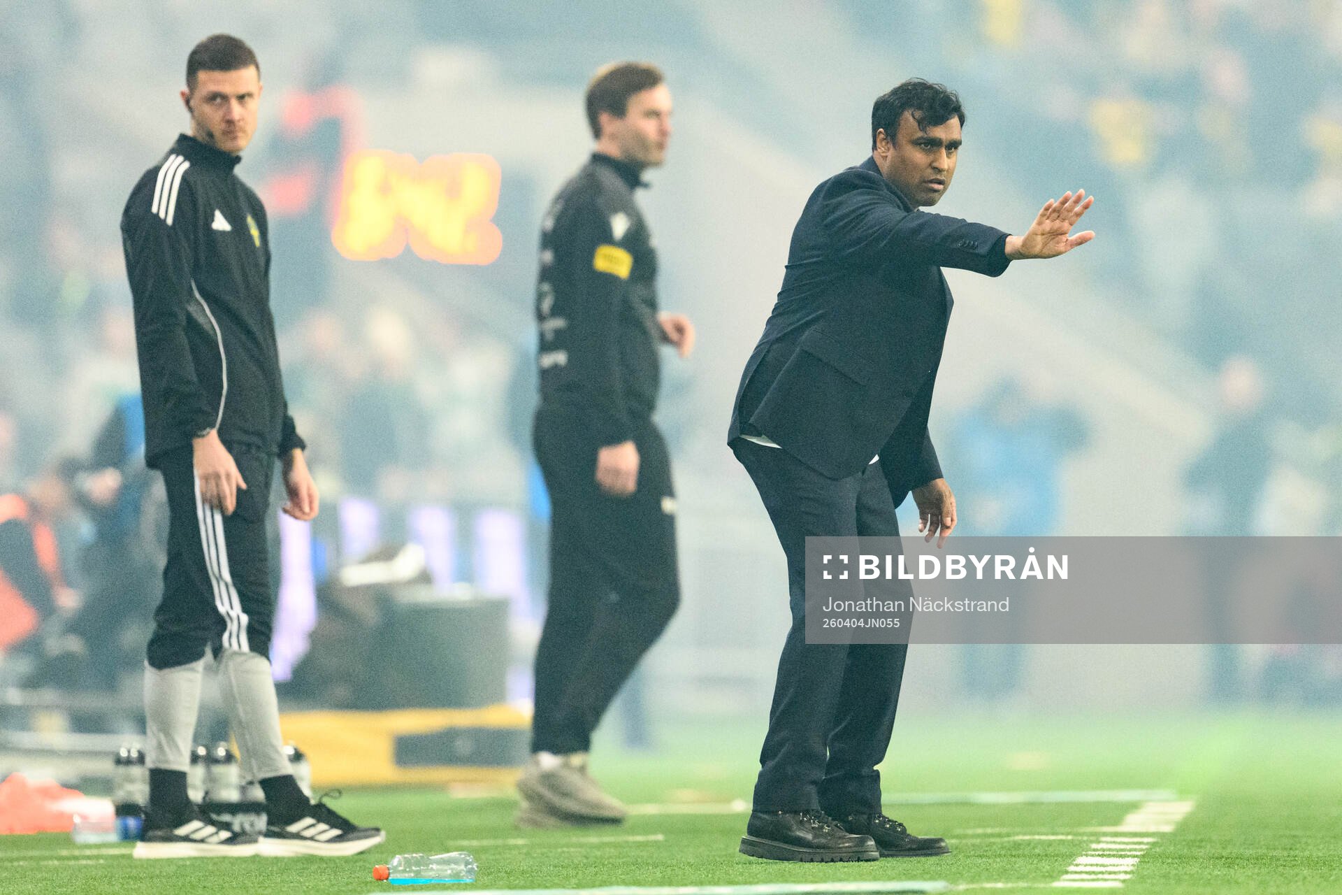 Hammarbys tränare Kalle Karlsson