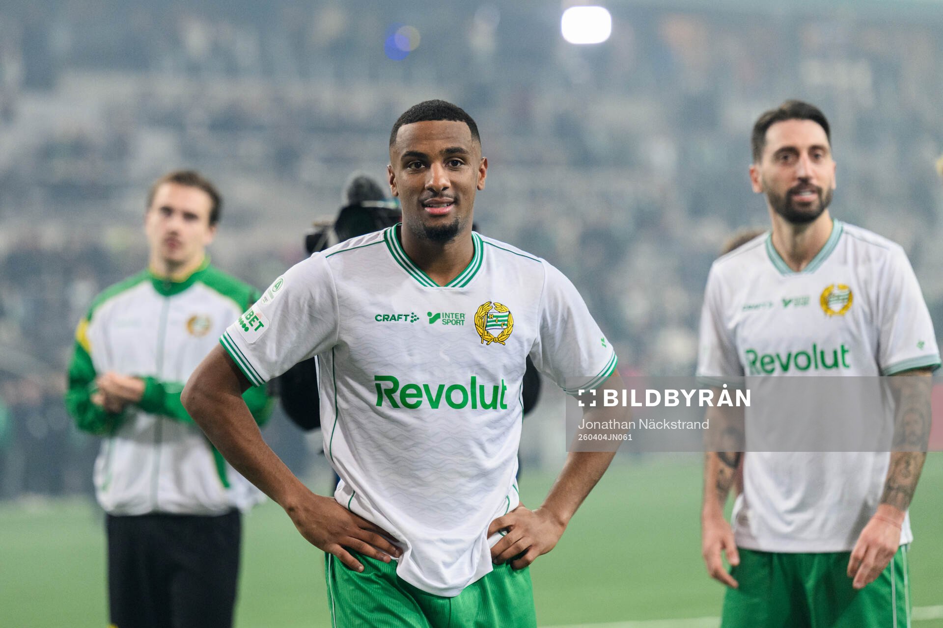 Hammarbys Paulos Abraham  jublar
