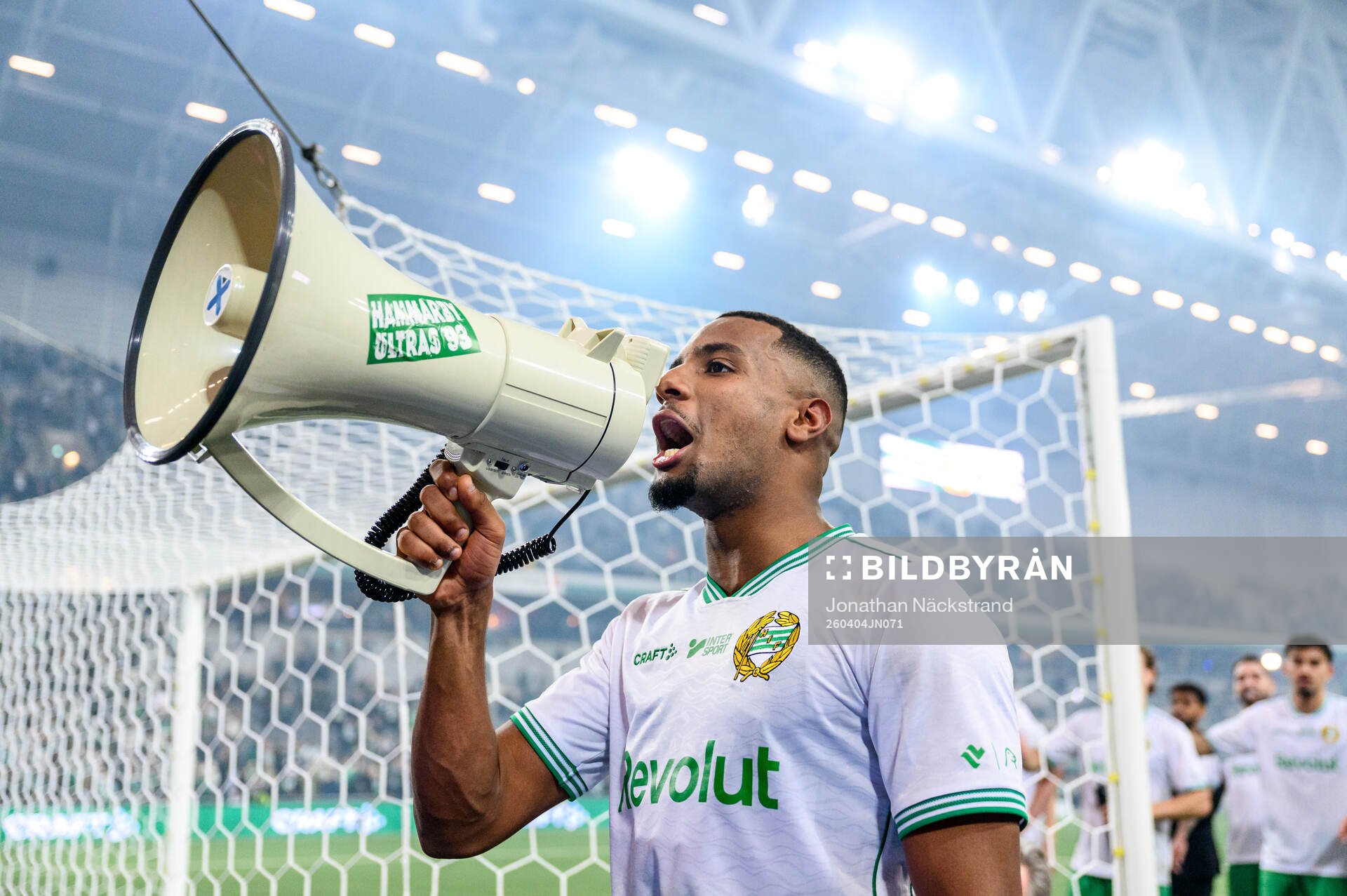 Hammarbys Paulos Abraham jublar