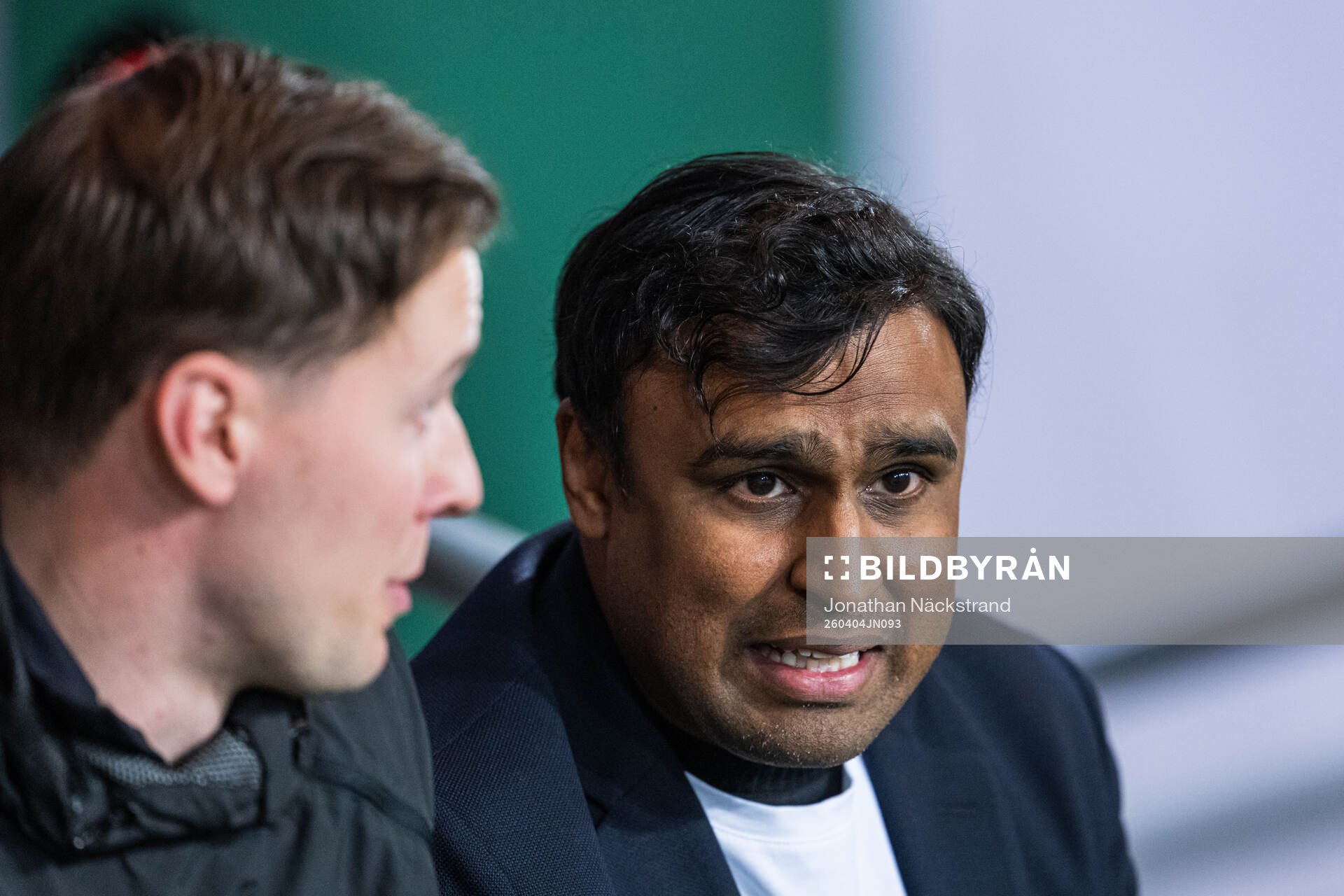 Hammarbys tränare Kalle Karlsson