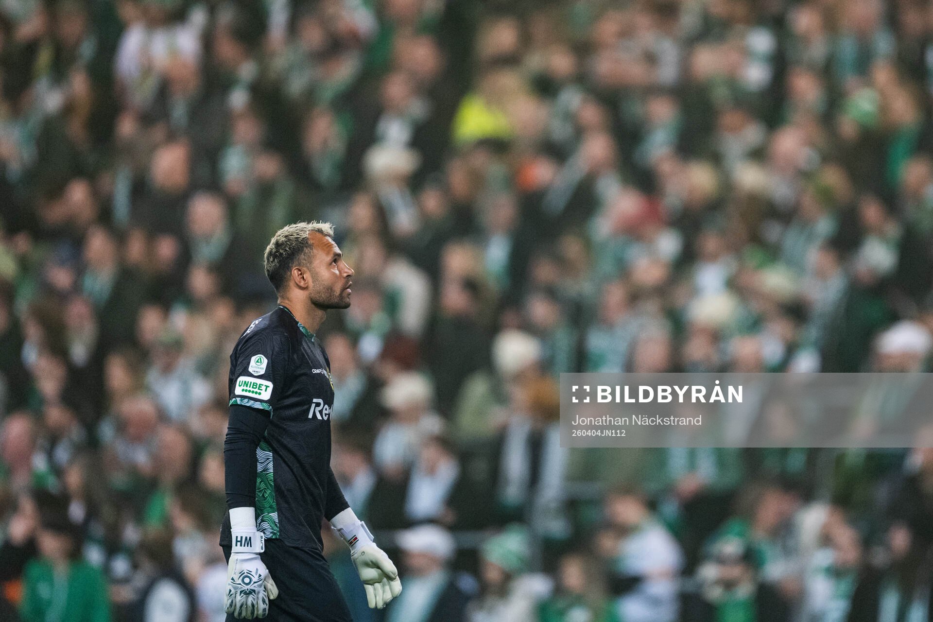 Hammarbys målvakt Warner Hahn
