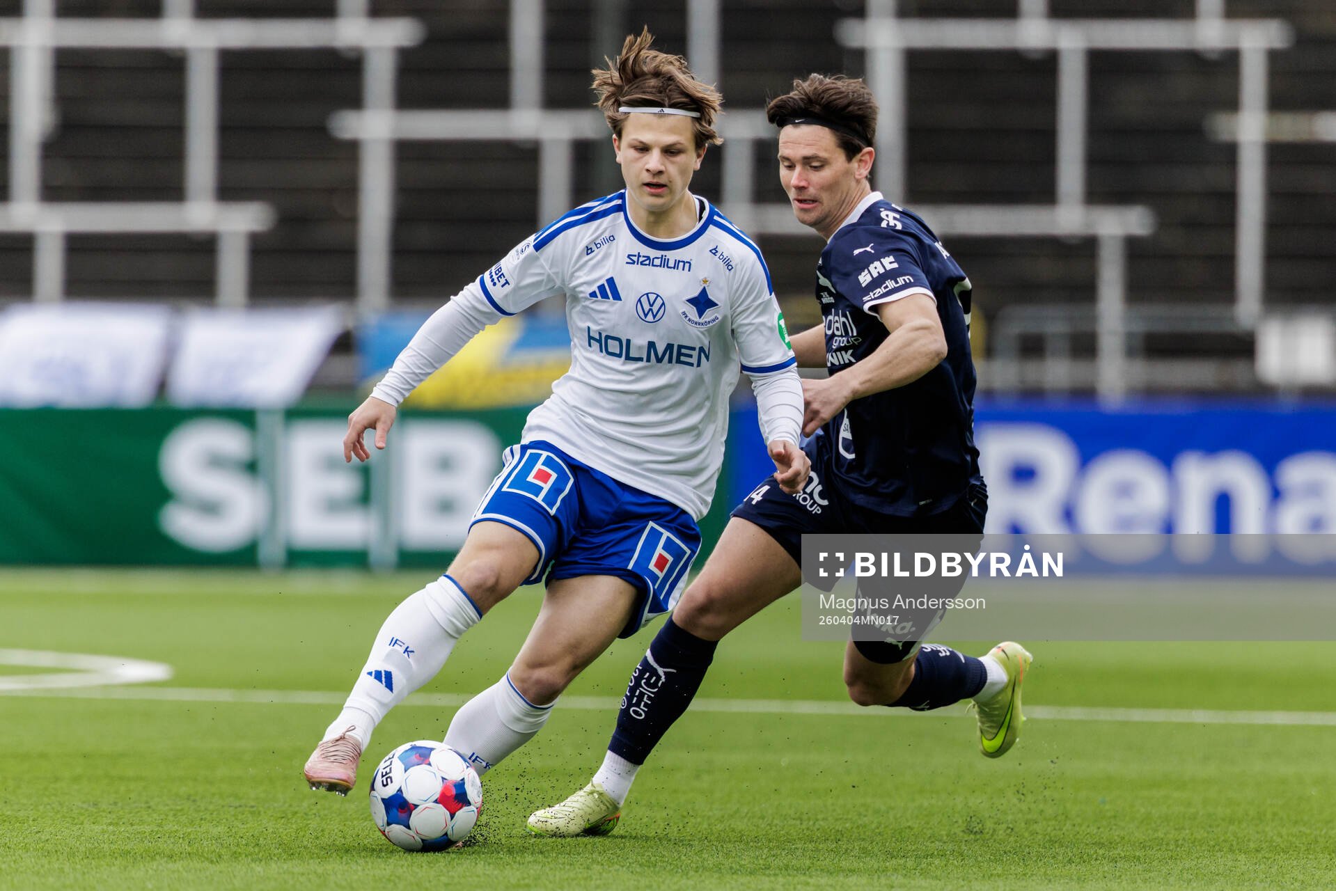 IFK Norrköpings Axel Brönner och Värnamos Marcus