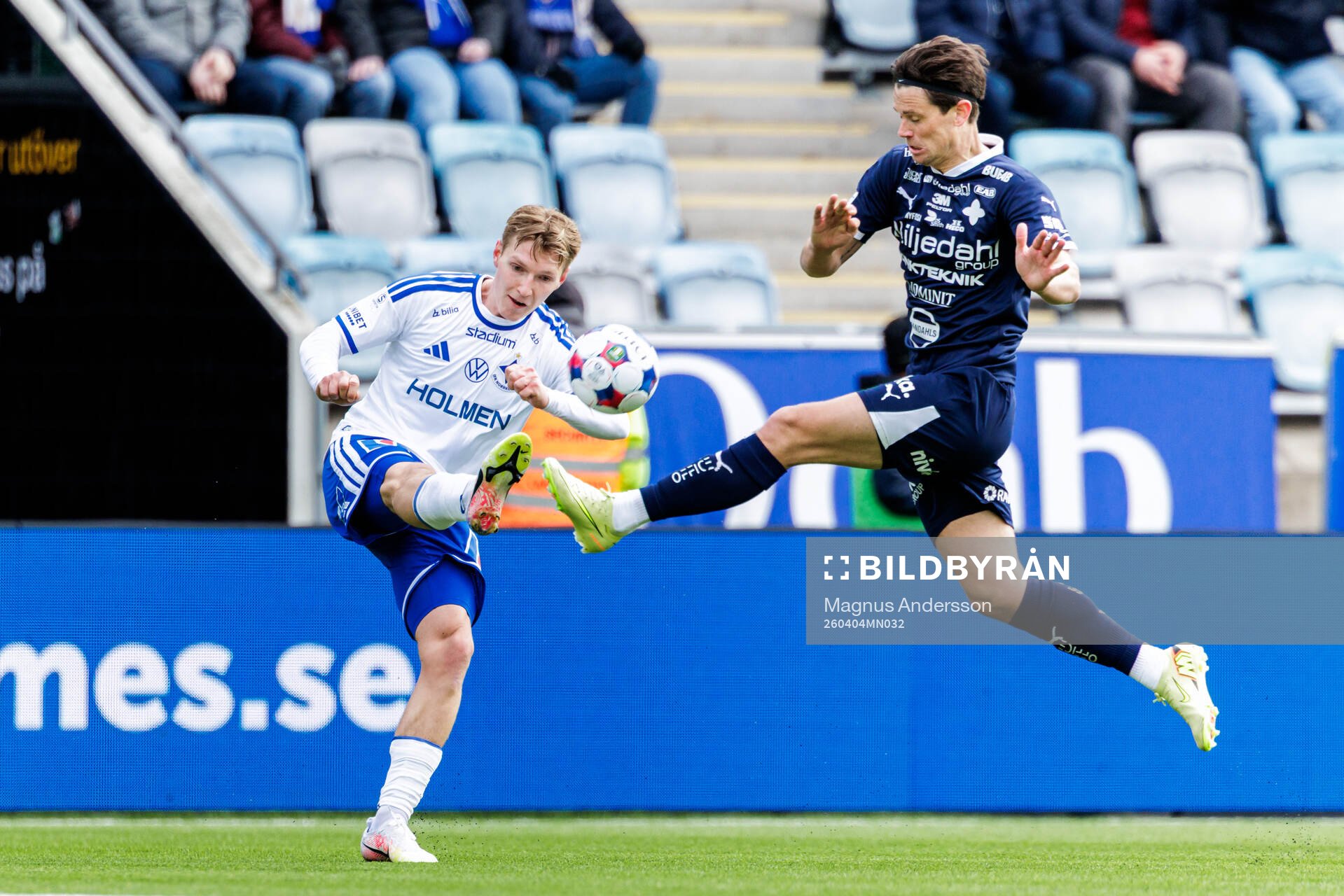 IFK Norrköpings Aleksander Opsahl och Värnamos Marcus