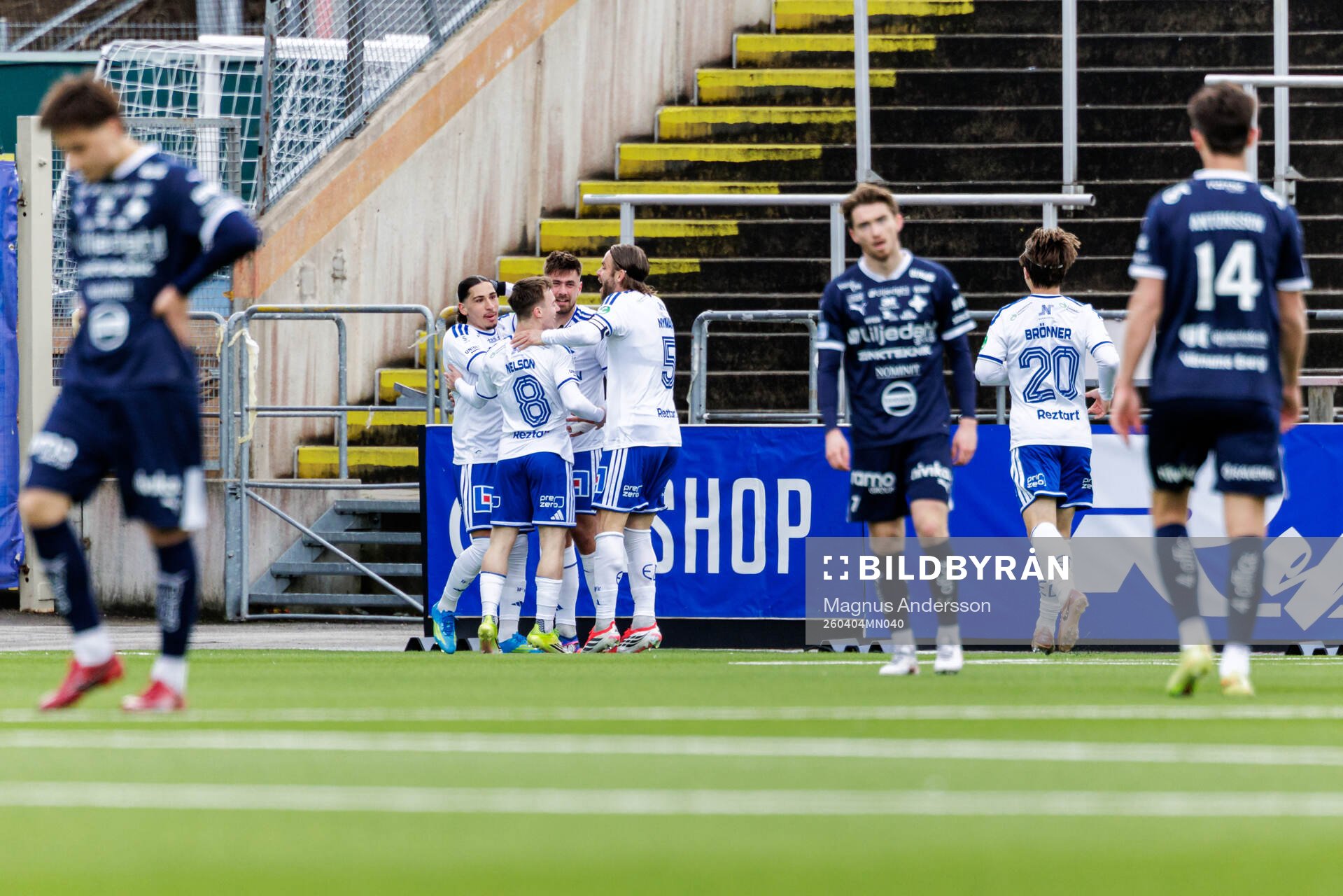 IFK Norrköpings Tim Prica jublar