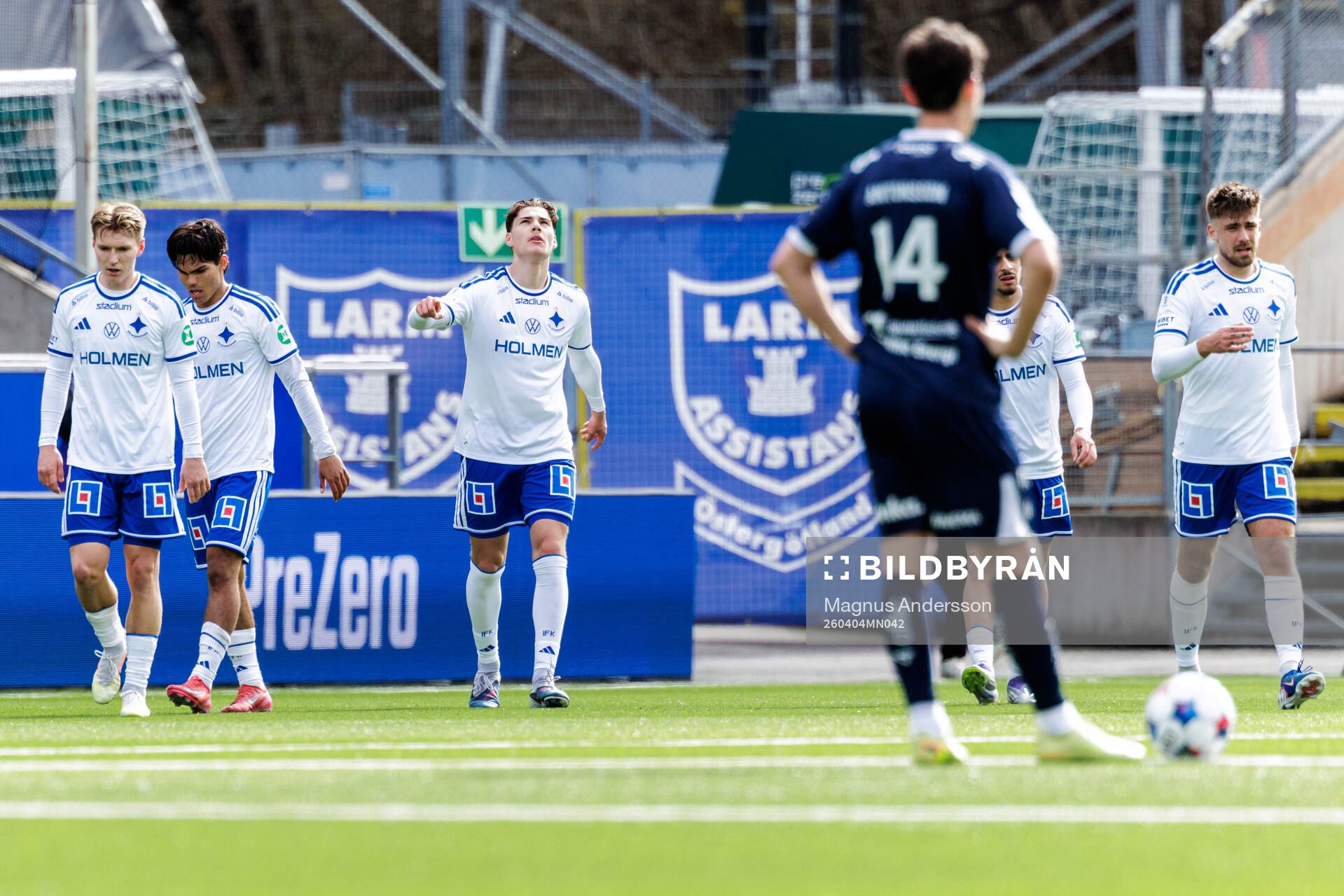 IFK Norrköpings Albert Aleksanjan jublar