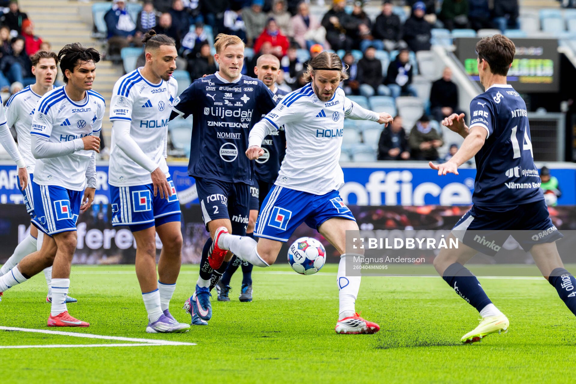 IFK Norrköpings Noel Sernelius, Moutaz Neffati, IFK