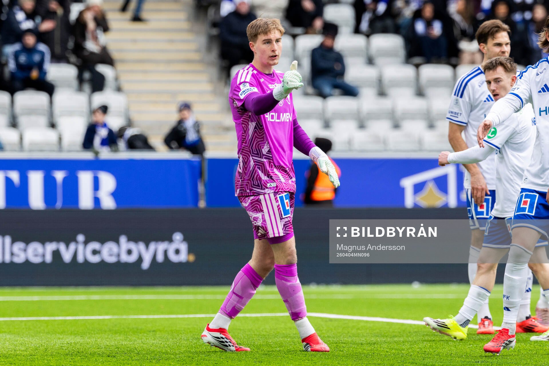 IFK Norrköpings målvakt Theo Krantz
