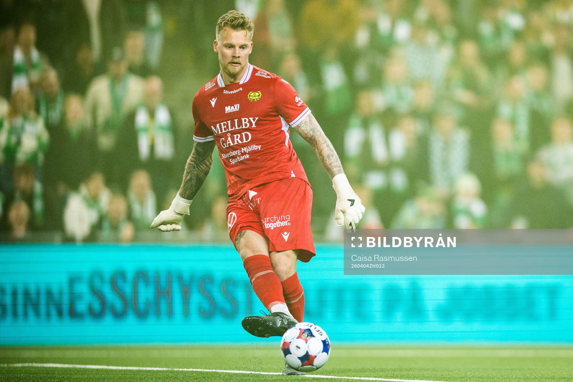 Mjällbys målvakt Robin Wallinder