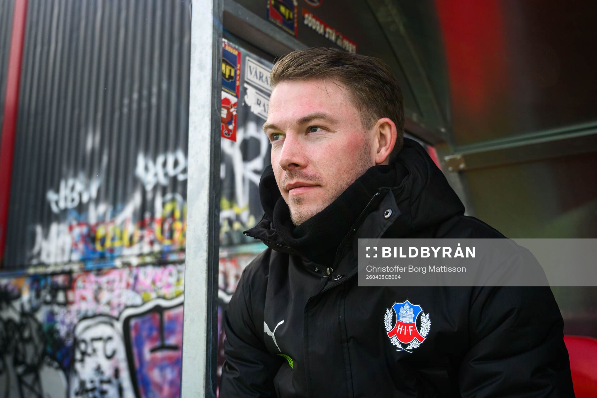 Helsingborgs tränare Kristoffer Schönbeck