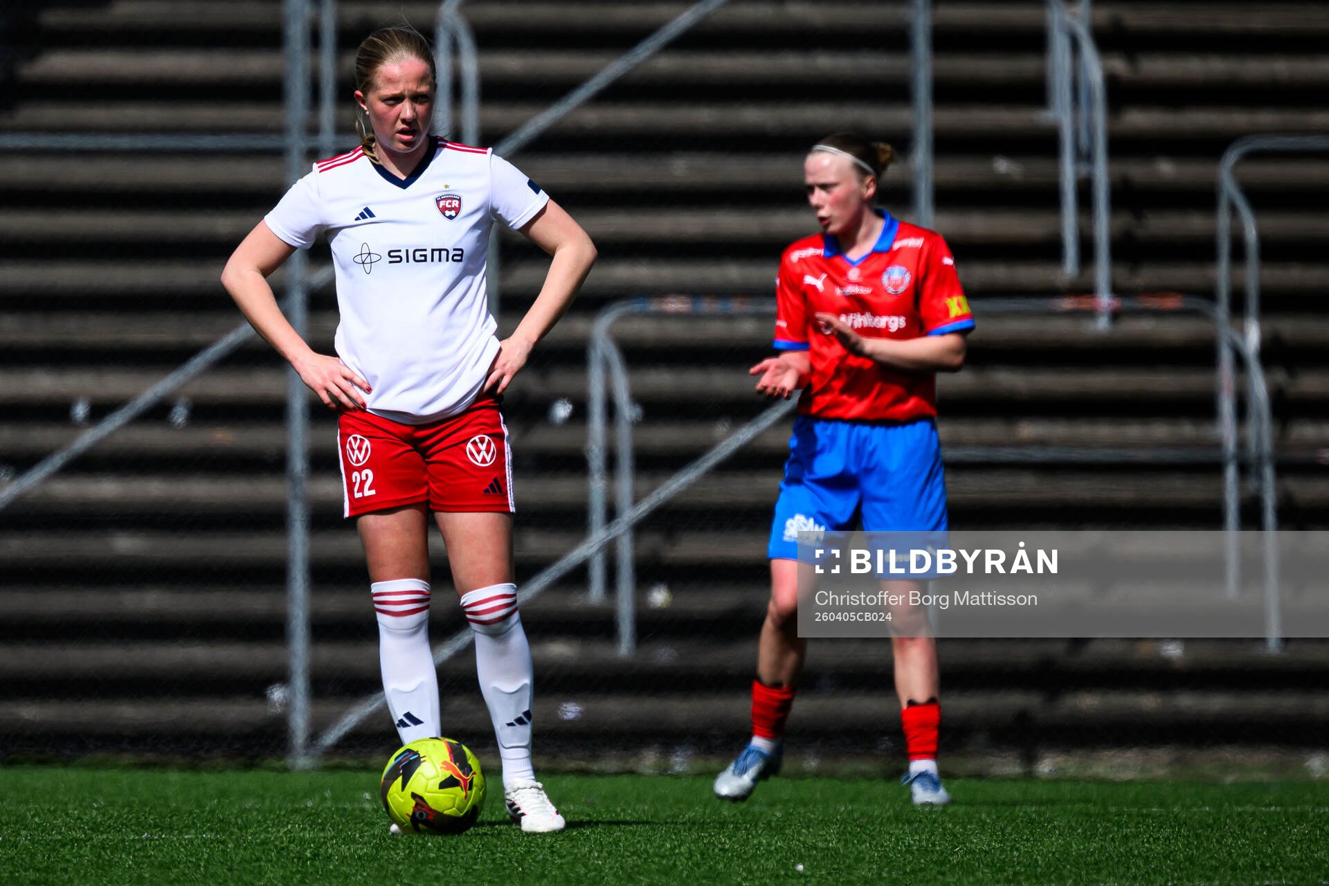 FC Rosengårds Stella Malmros deppar
