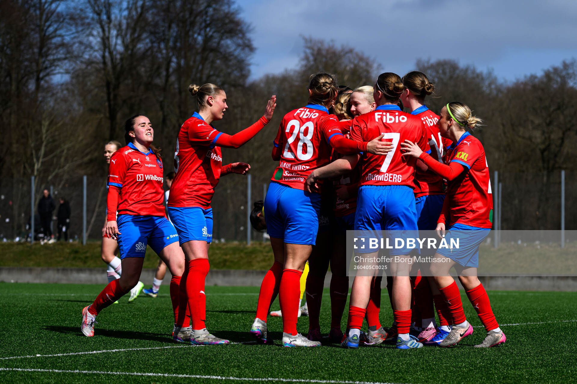 Helsingborgs Johanna Lindblom jublar