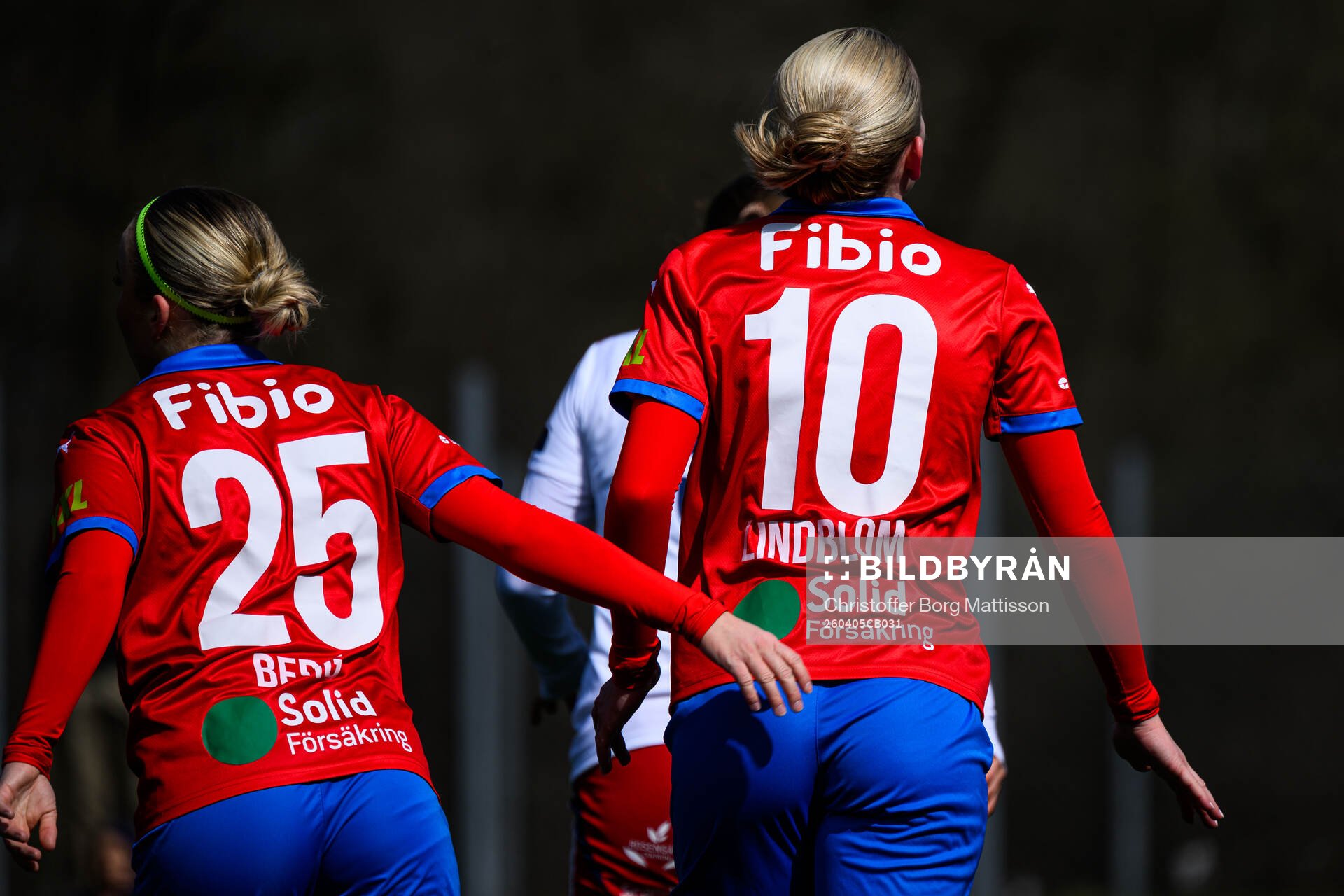 Helsingborgs Ebba Berg och Johanna Lindblom deppar