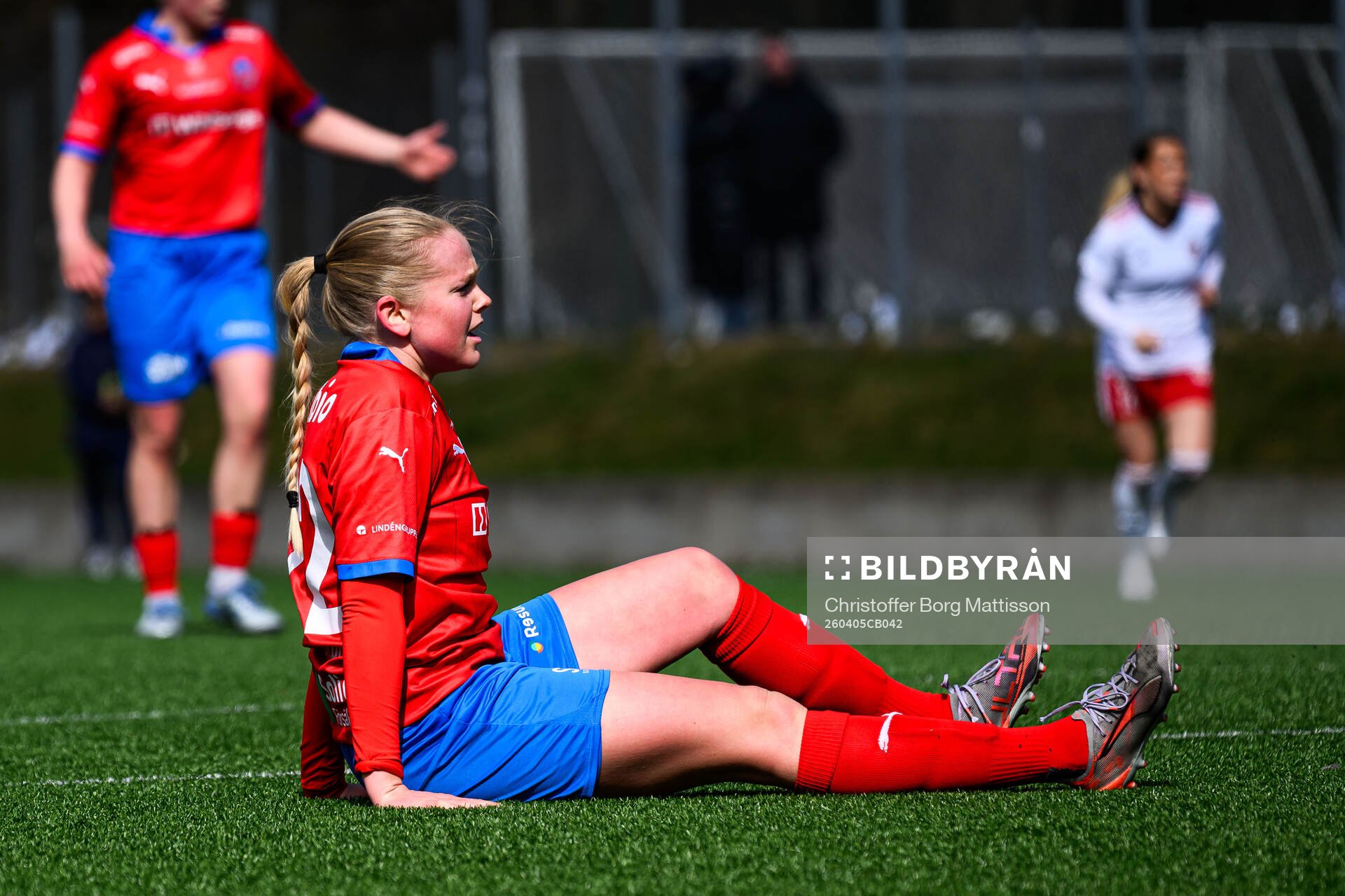 Helsingborgs Agnes Eklöf deppar