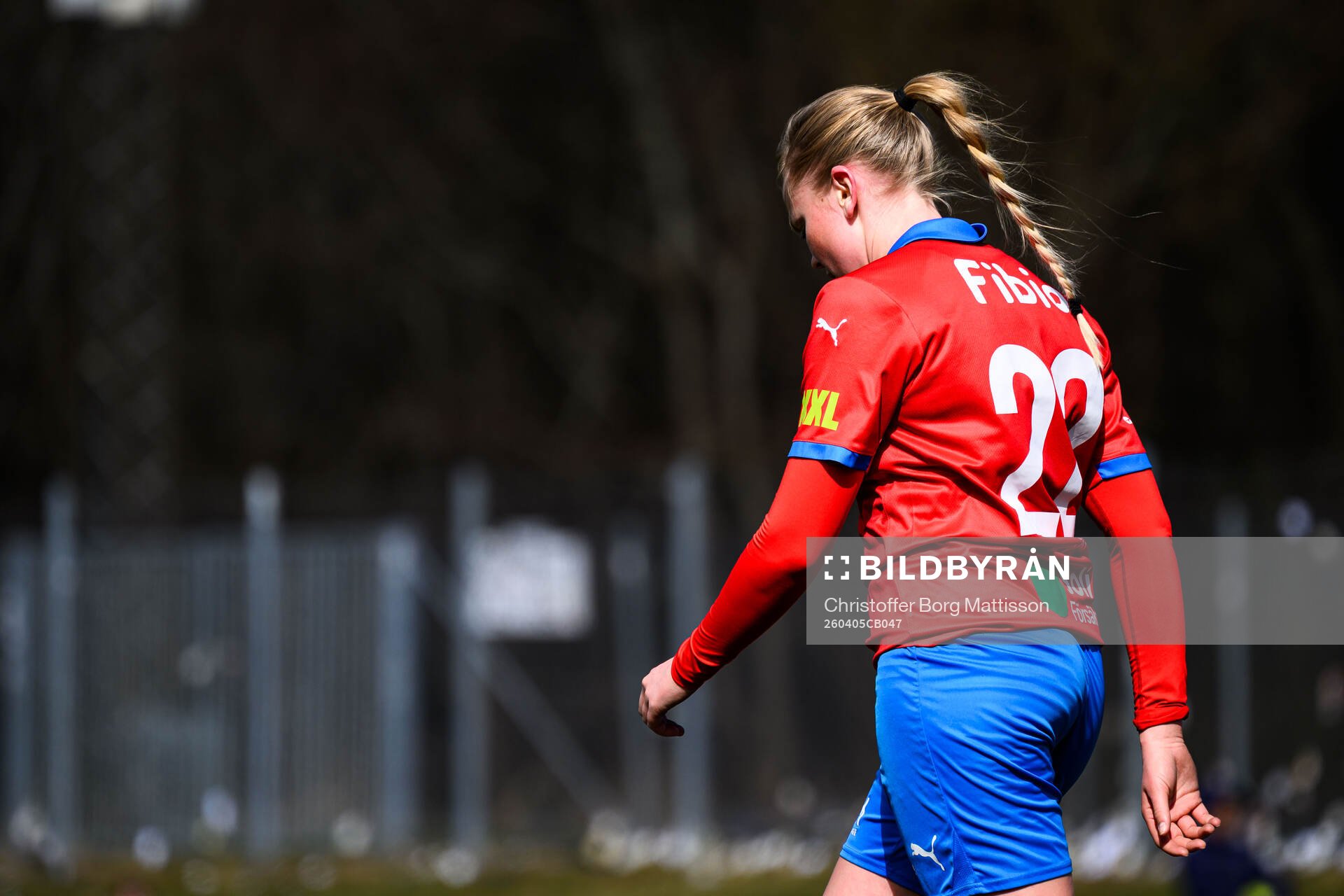 Helsingborgs Agnes Eklöf deppar
