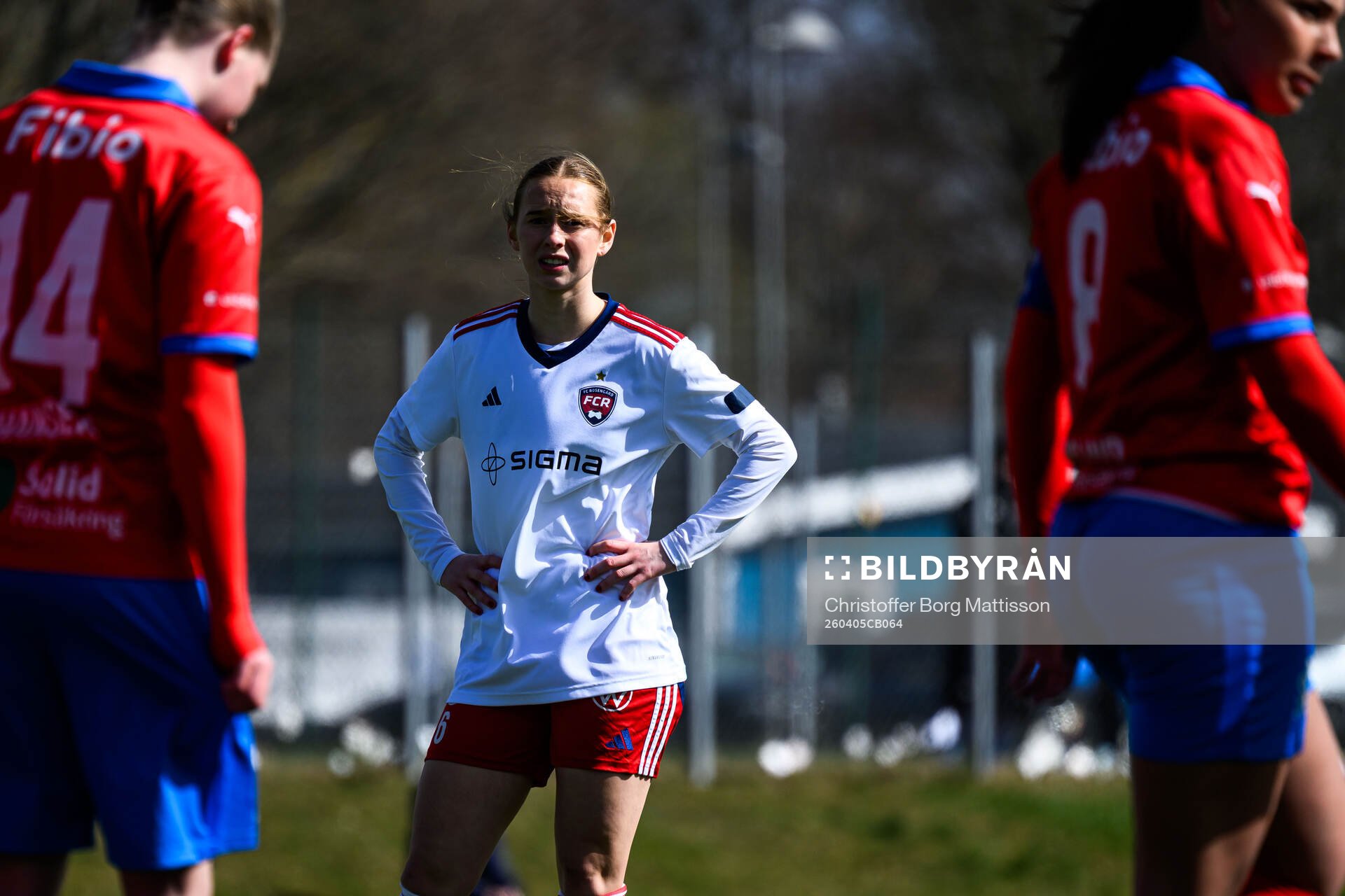FC Rosengårds Kajsa Lindwall deppar